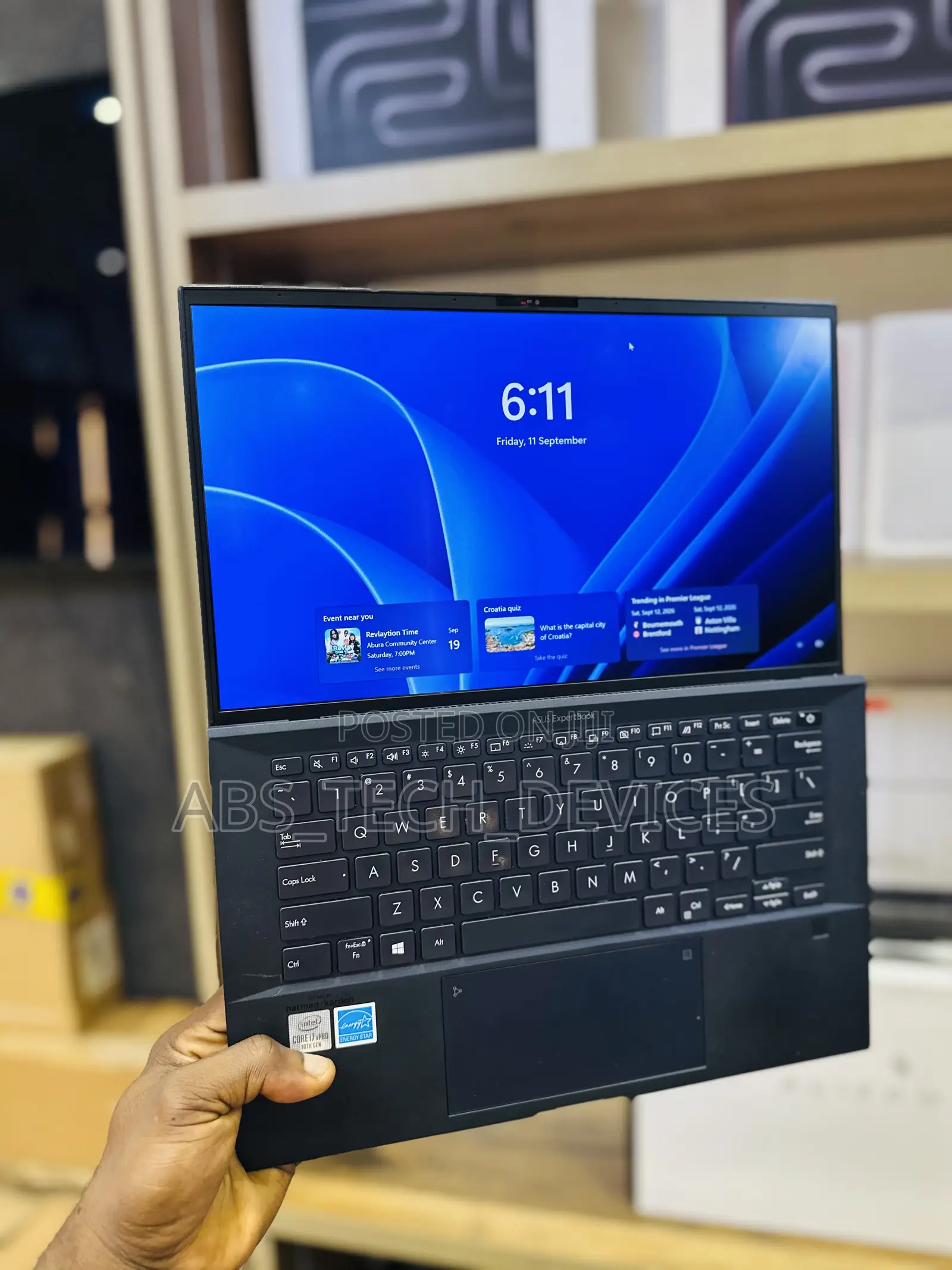 Laptop Asus ExpertBook B3 16GB Intel Core i7 SSD 1T