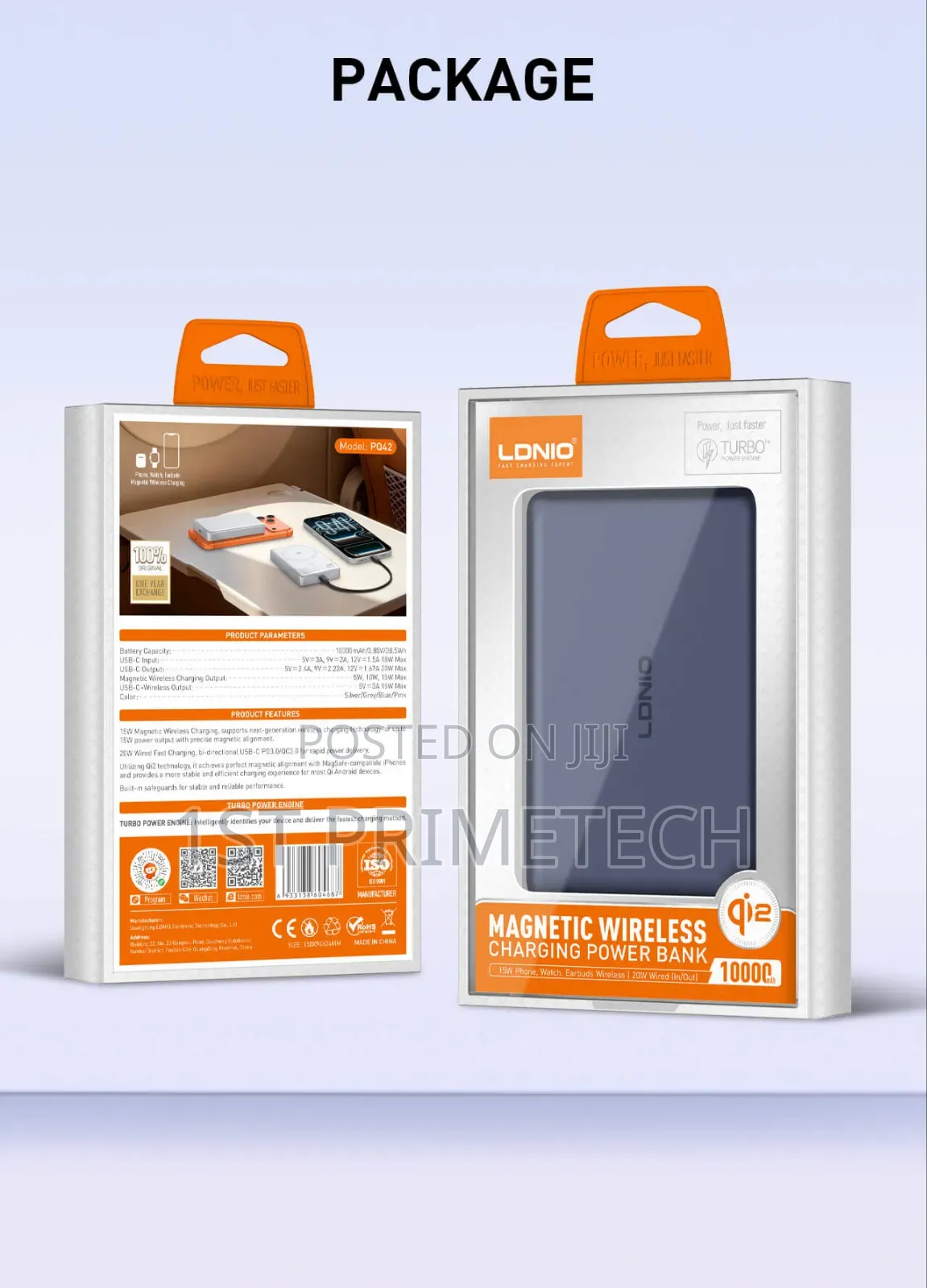 LDNIO PQ42 15W Magnetic Wireless Charging