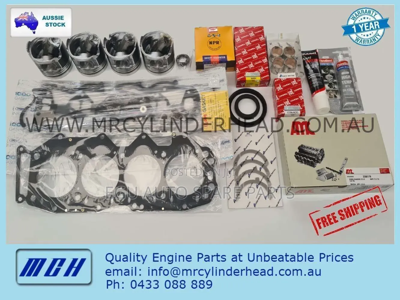 Mazda WL Overhauling Kit Available