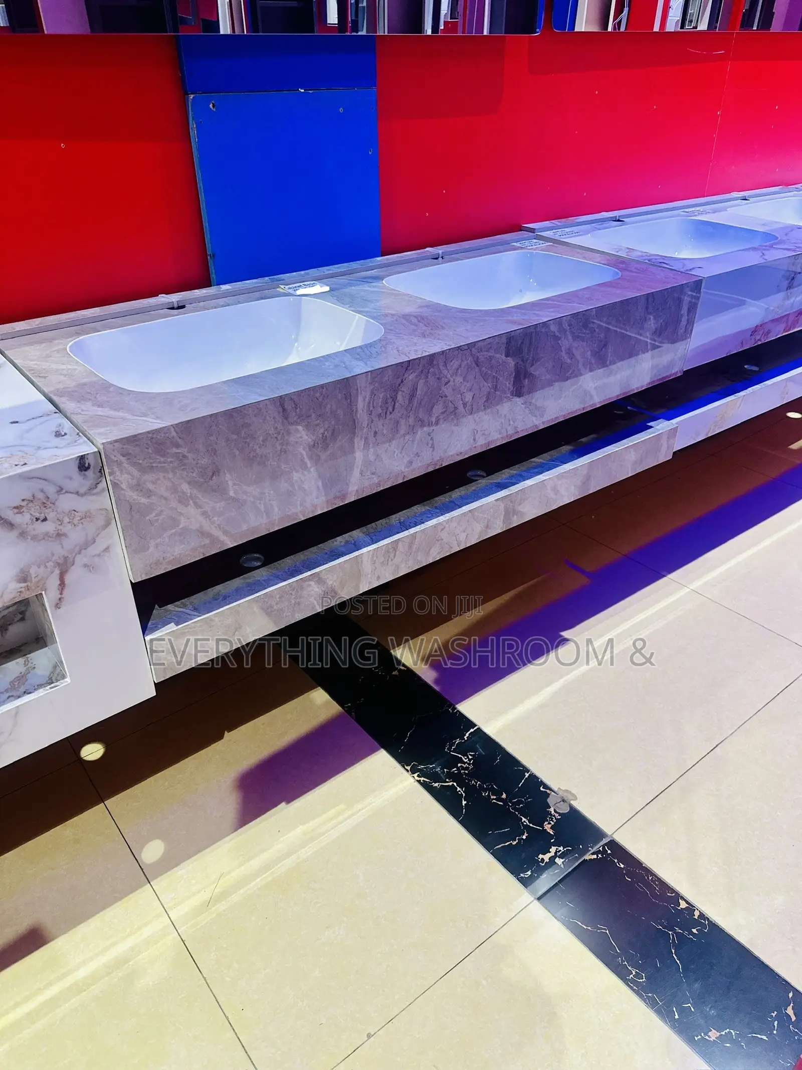Double 120cm Cabinet Basin With Touchscreen Mirror