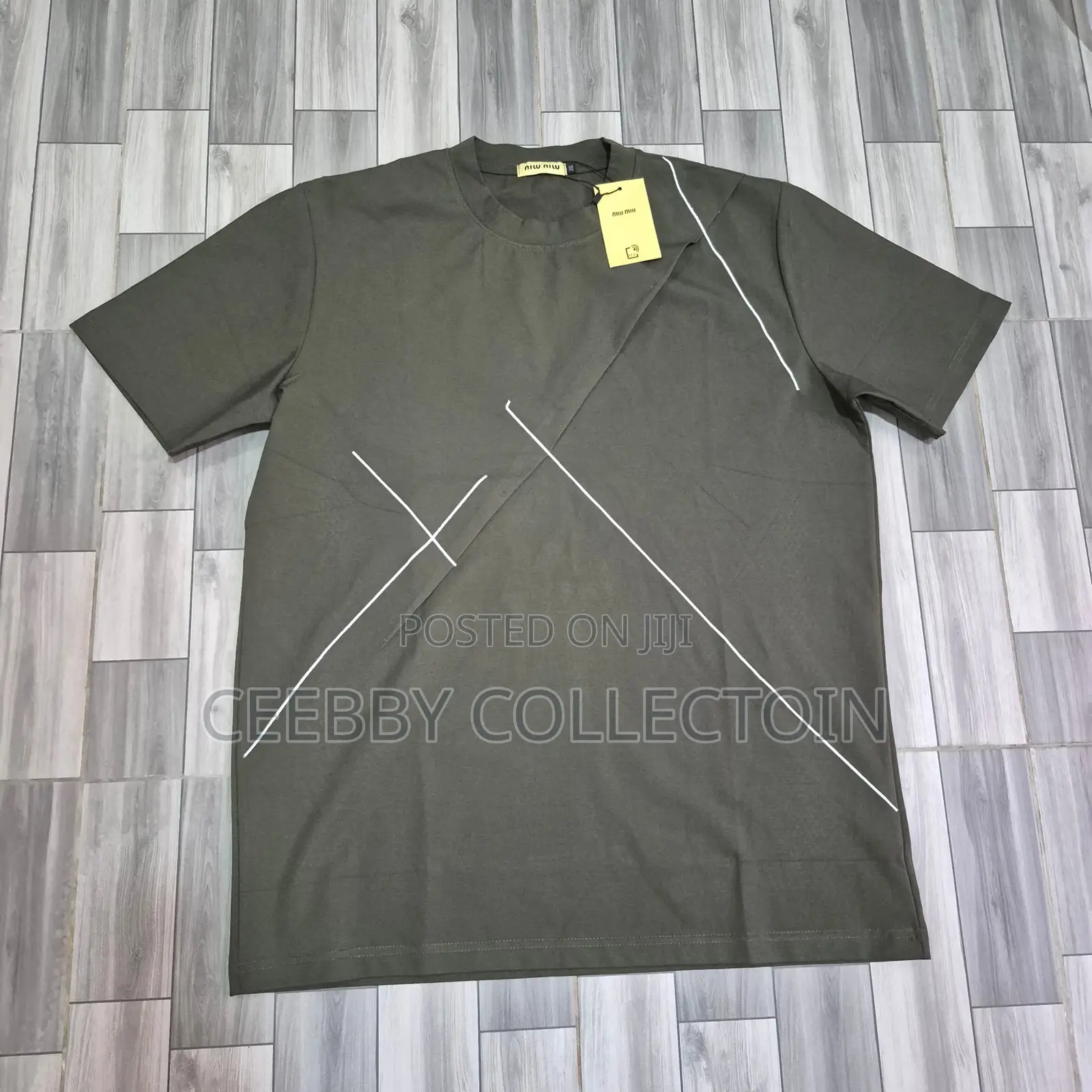 Heavy Cotton Nilu Nilu Round T-Shirt Available