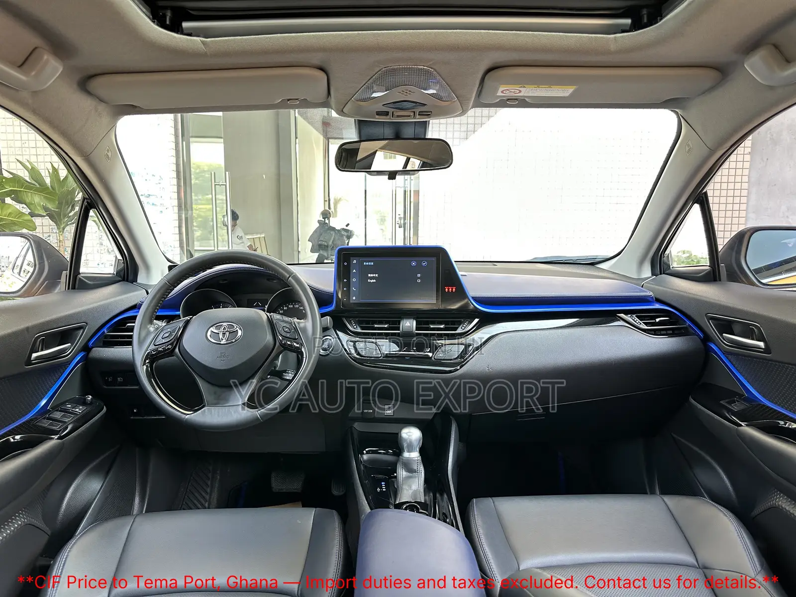 Toyota C-HR XLE 2022 Yellow