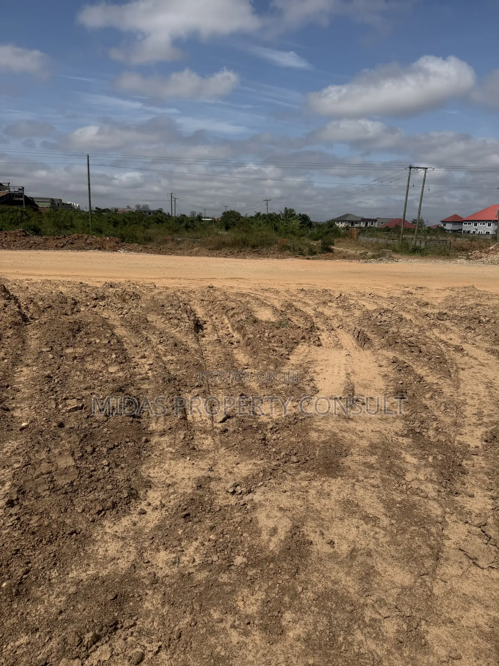 2 Plots of Commercial Land for Sale at Afienya Dodowa Highway