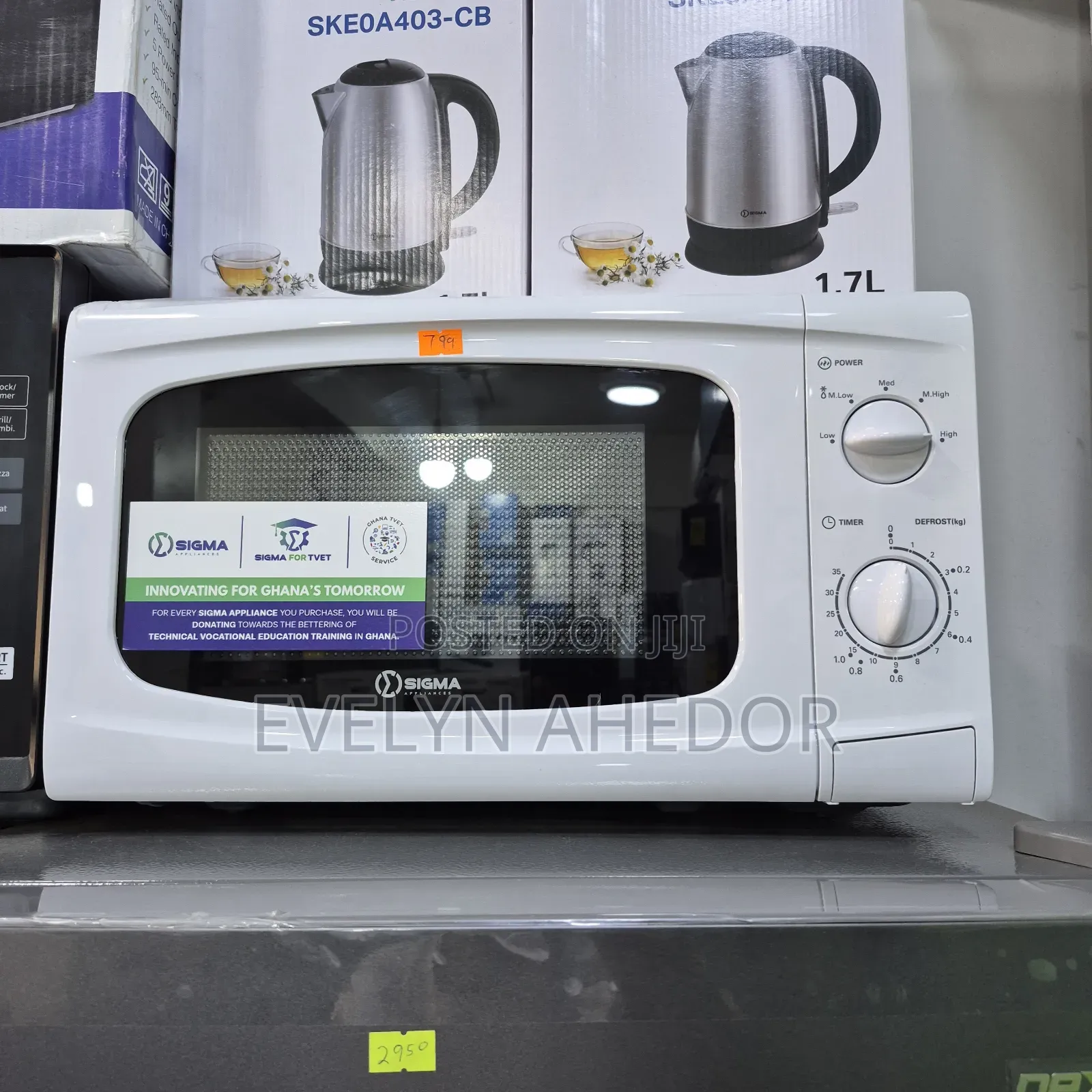 Sigma 20litres Microwaven White Colour Available for Sale