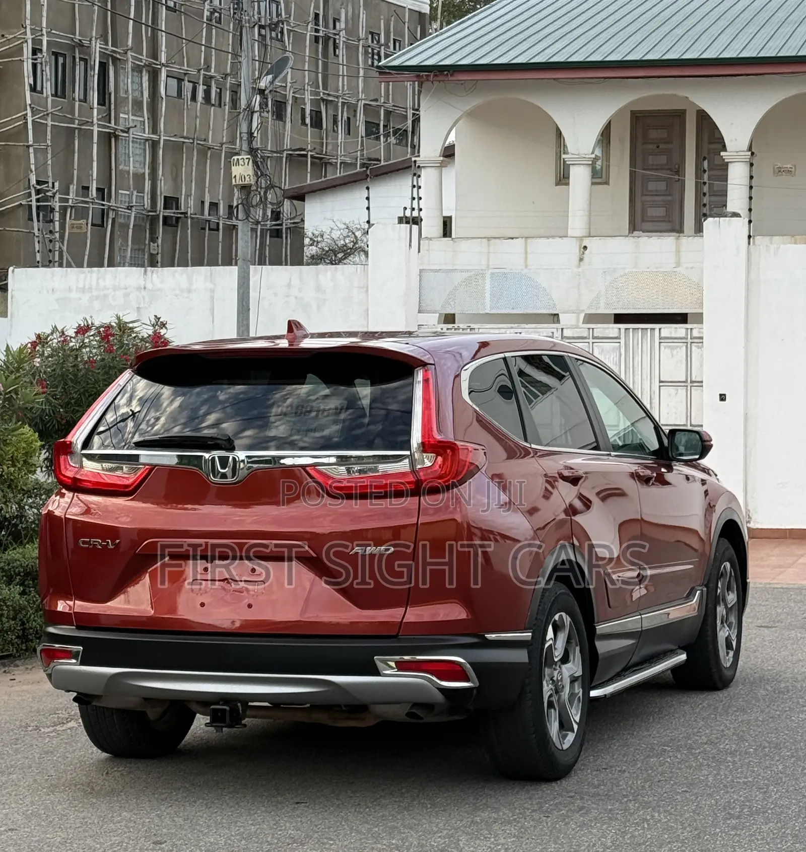 Honda CR-V Touring 4dr SUV AWD (1.5L 4cyl CVT) 2017 Red