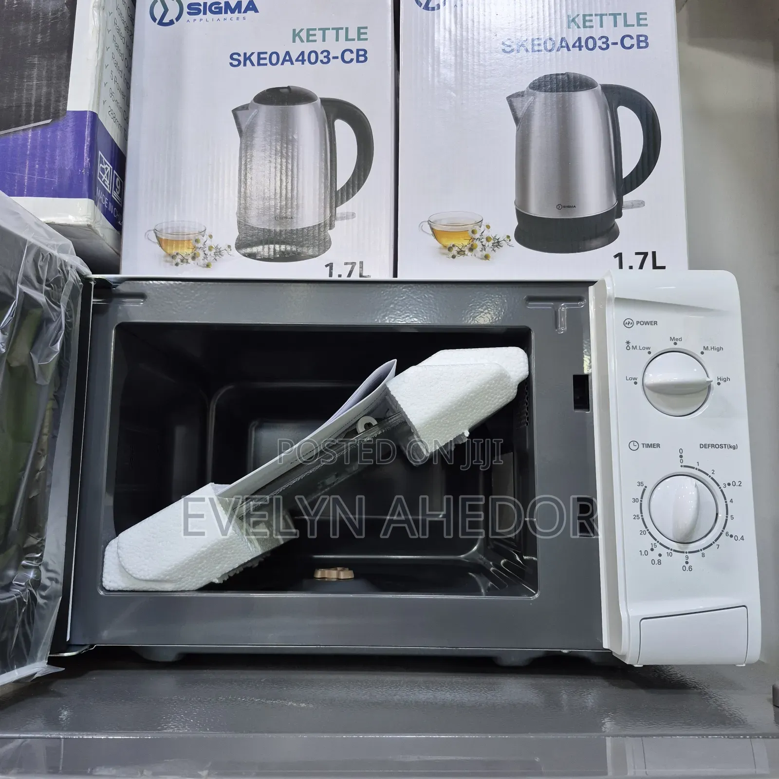 Sigma 20litres Microwaven White Colour Available for Sale