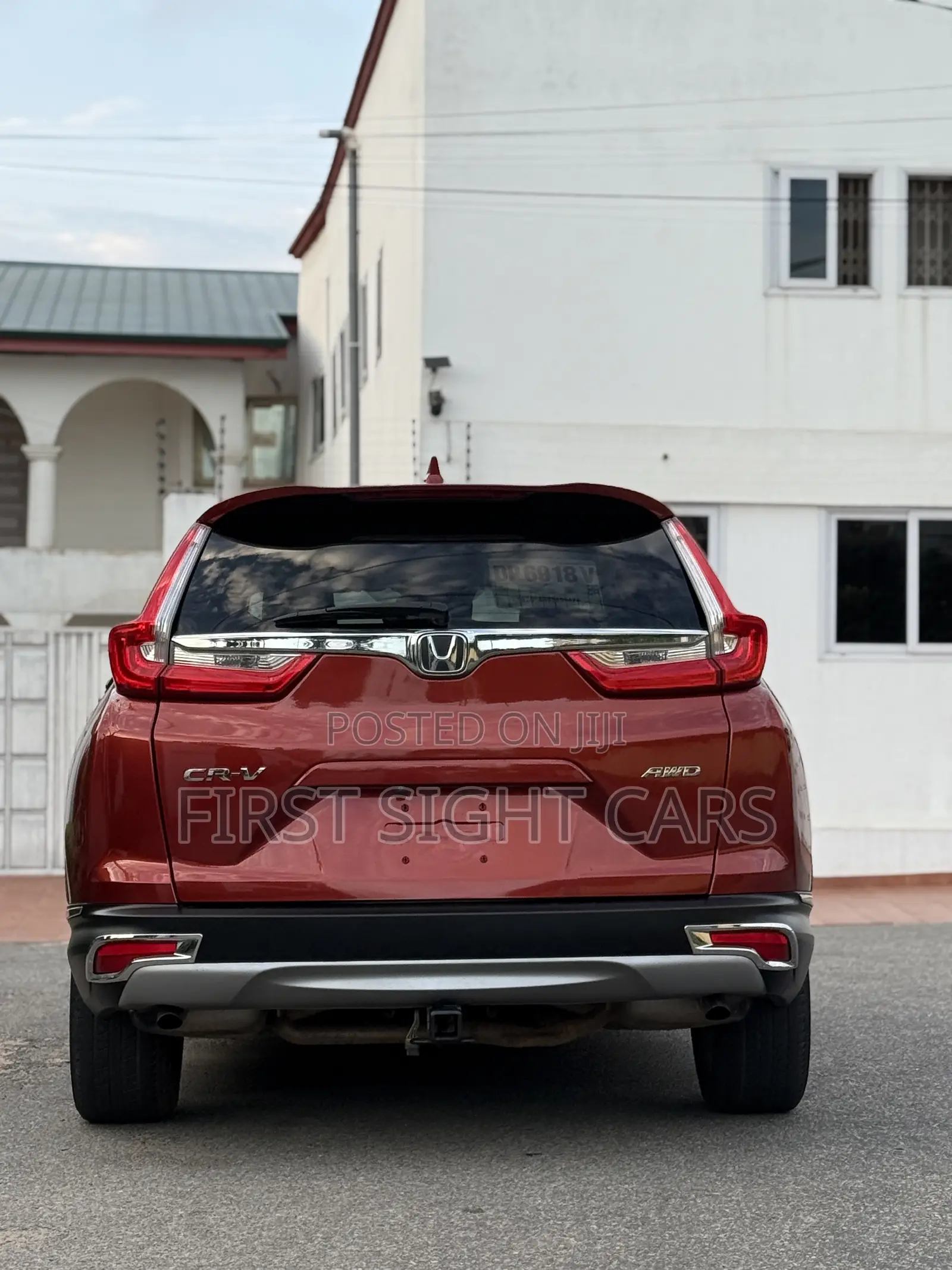 Honda CR-V Touring 4dr SUV AWD (1.5L 4cyl CVT) 2017 Red