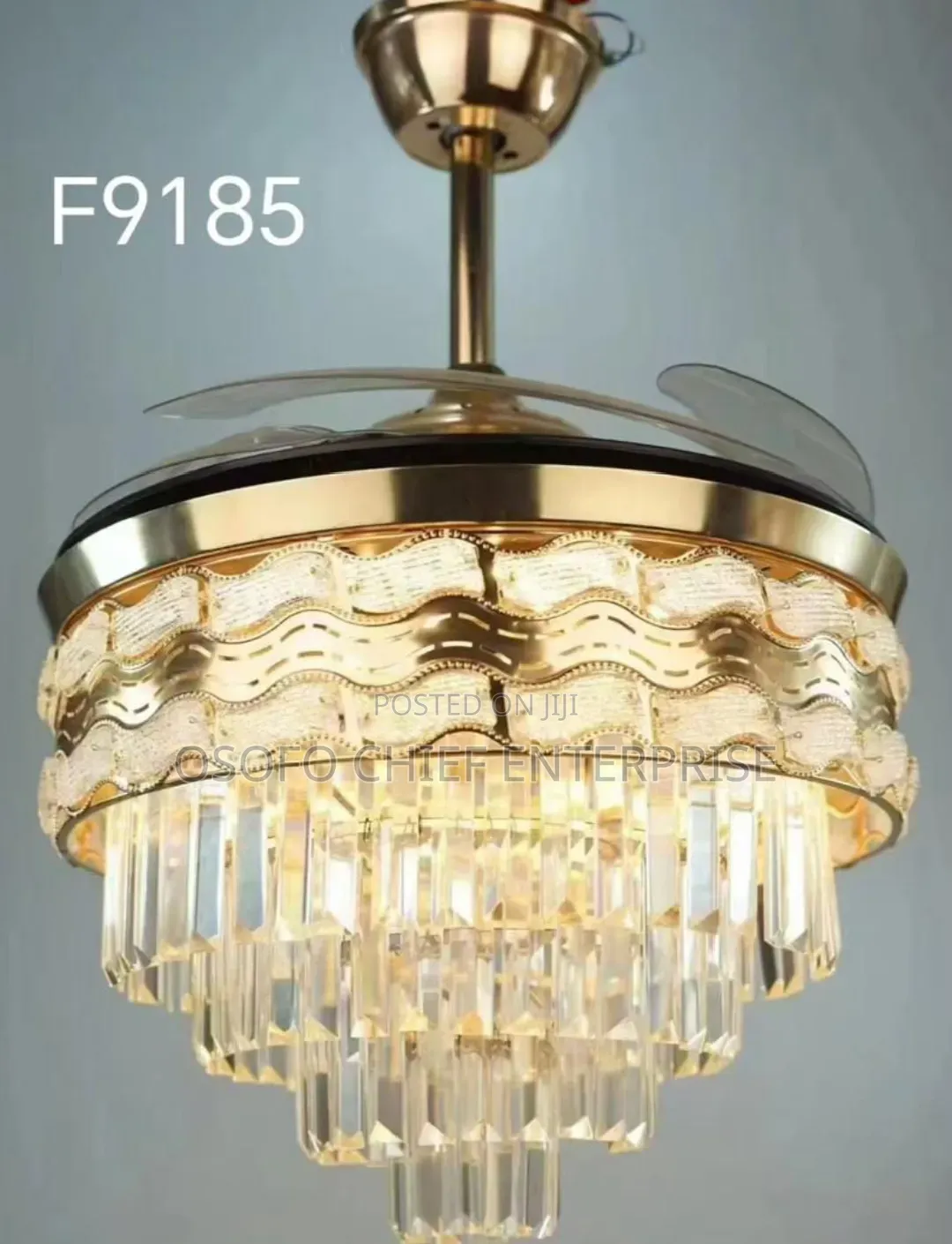 Ceiling Fan With 3 Color Changing Light