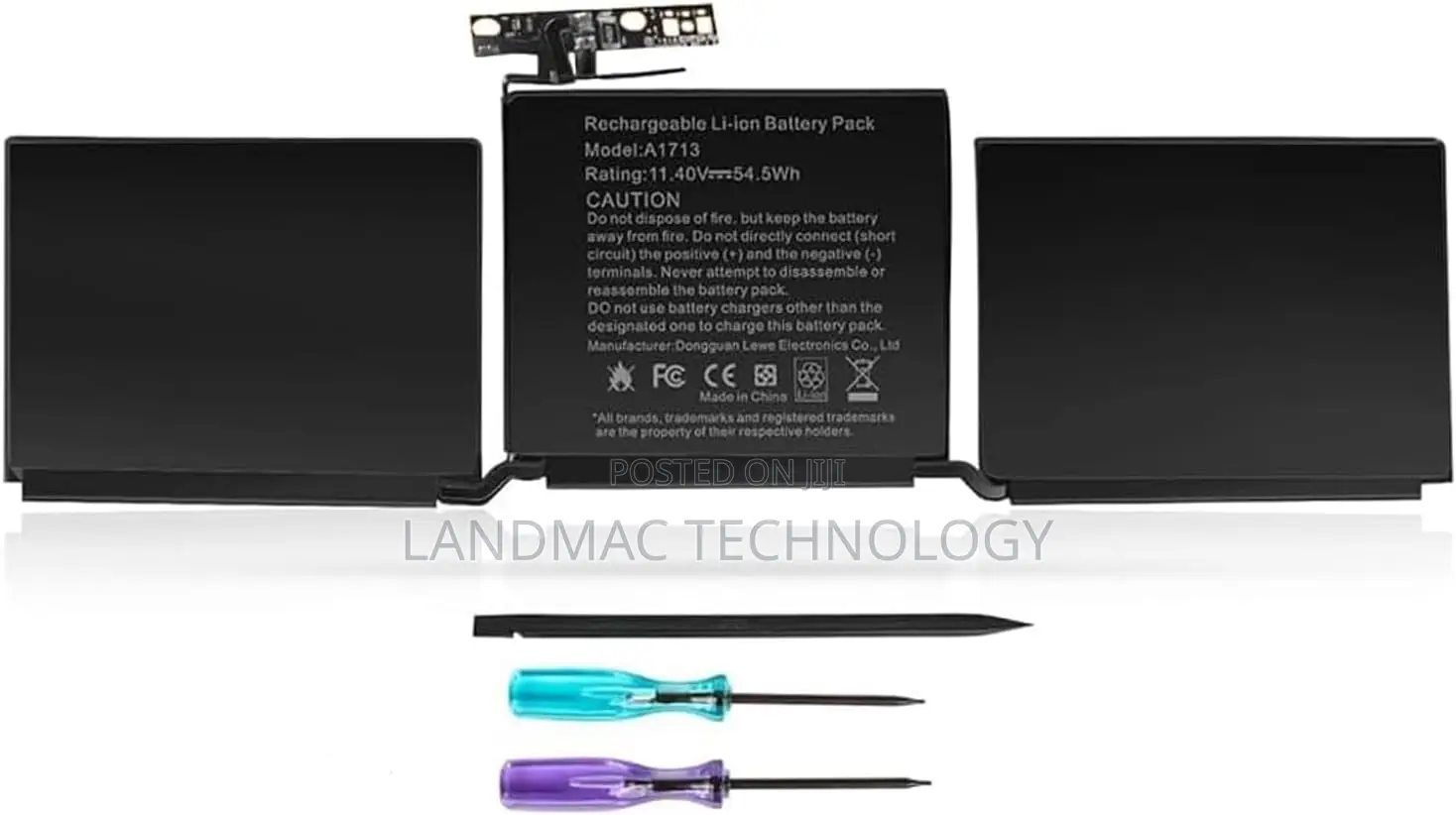 A2289/A1713 Battery for Macbook Pro Retina 13′′ A1708 (Late 2016 And