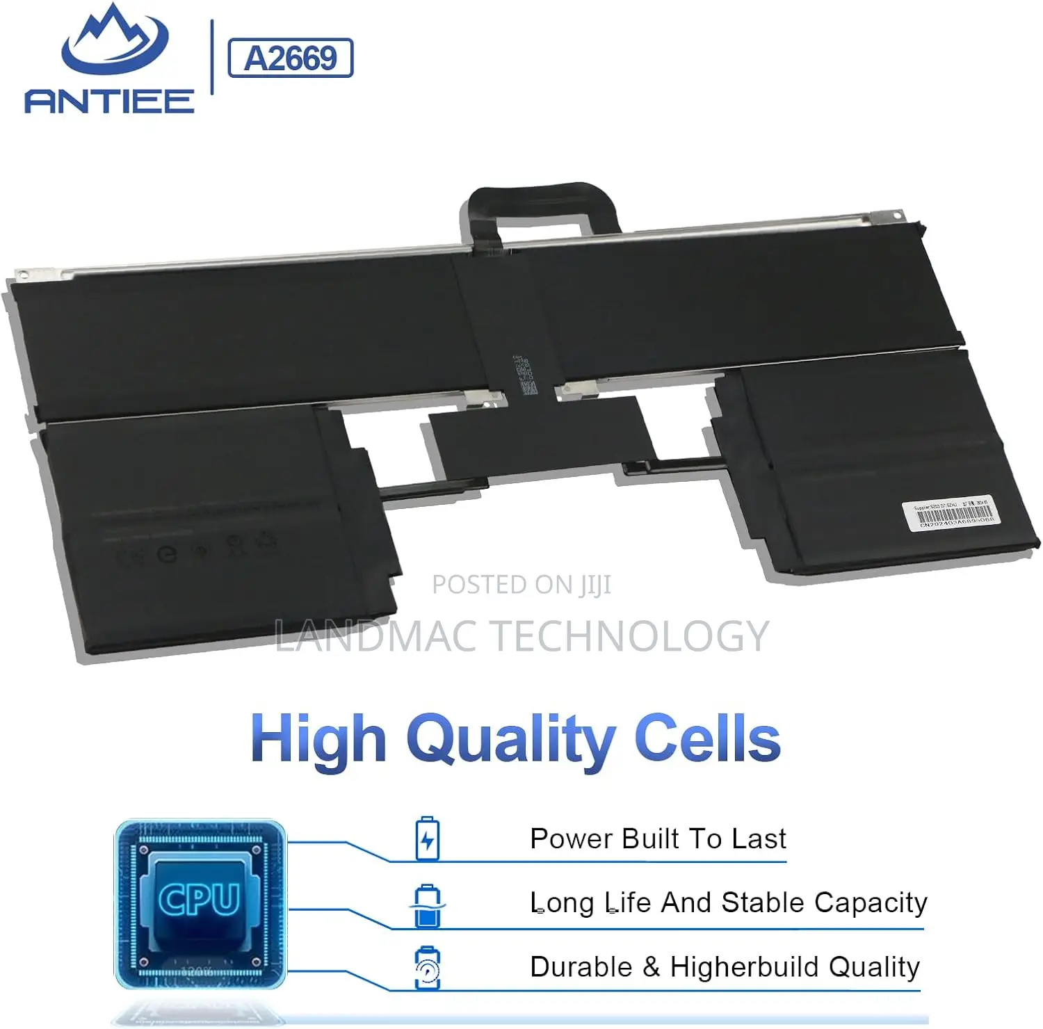 A2669, A2681 Laptop Battery for MacBook AIR 13" M2 2022