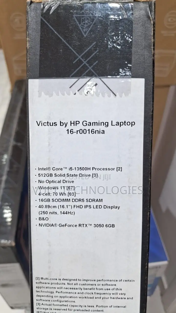 New Laptop HP Victus 16 16GB Intel Core i5 SSD 512GB