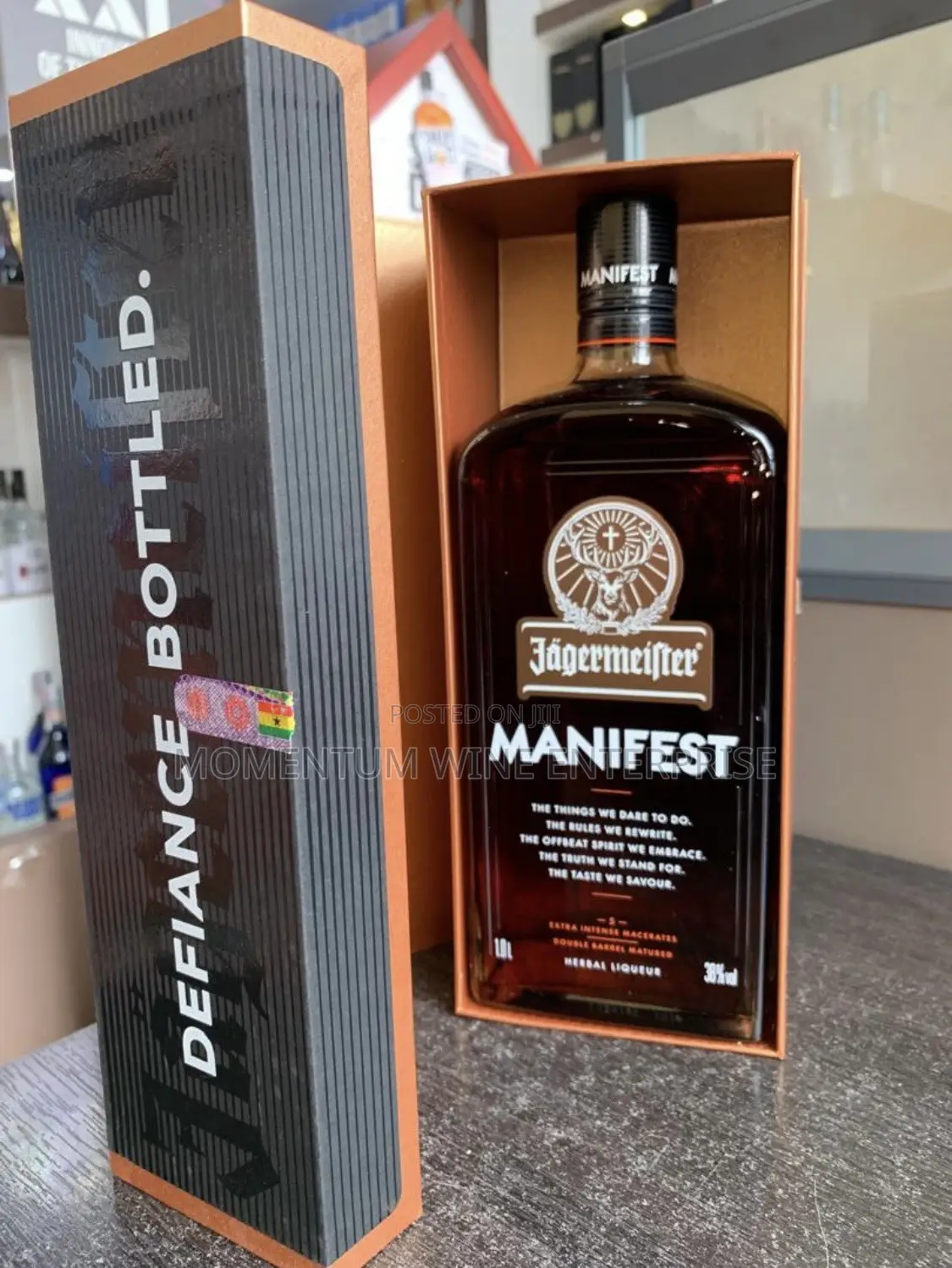 Jägermeister Manifest Traveller's Exclusive Pack 1 Lt