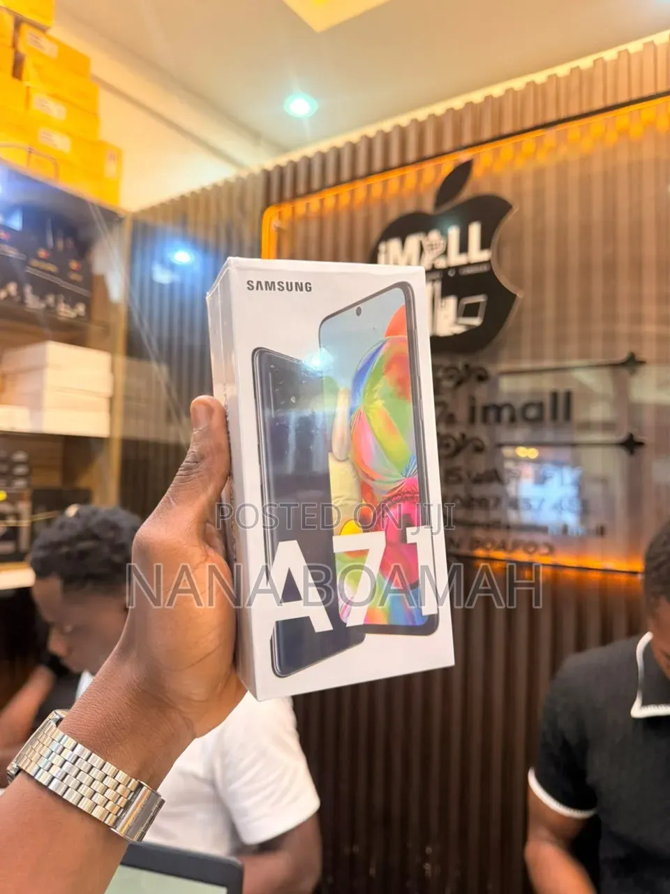 New Samsung Galaxy A71 128 GB Black