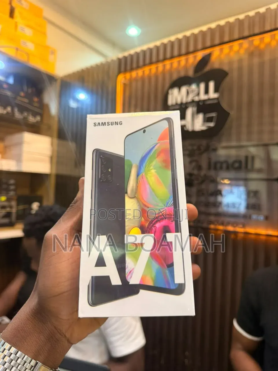 New Samsung Galaxy A71 128 GB Black