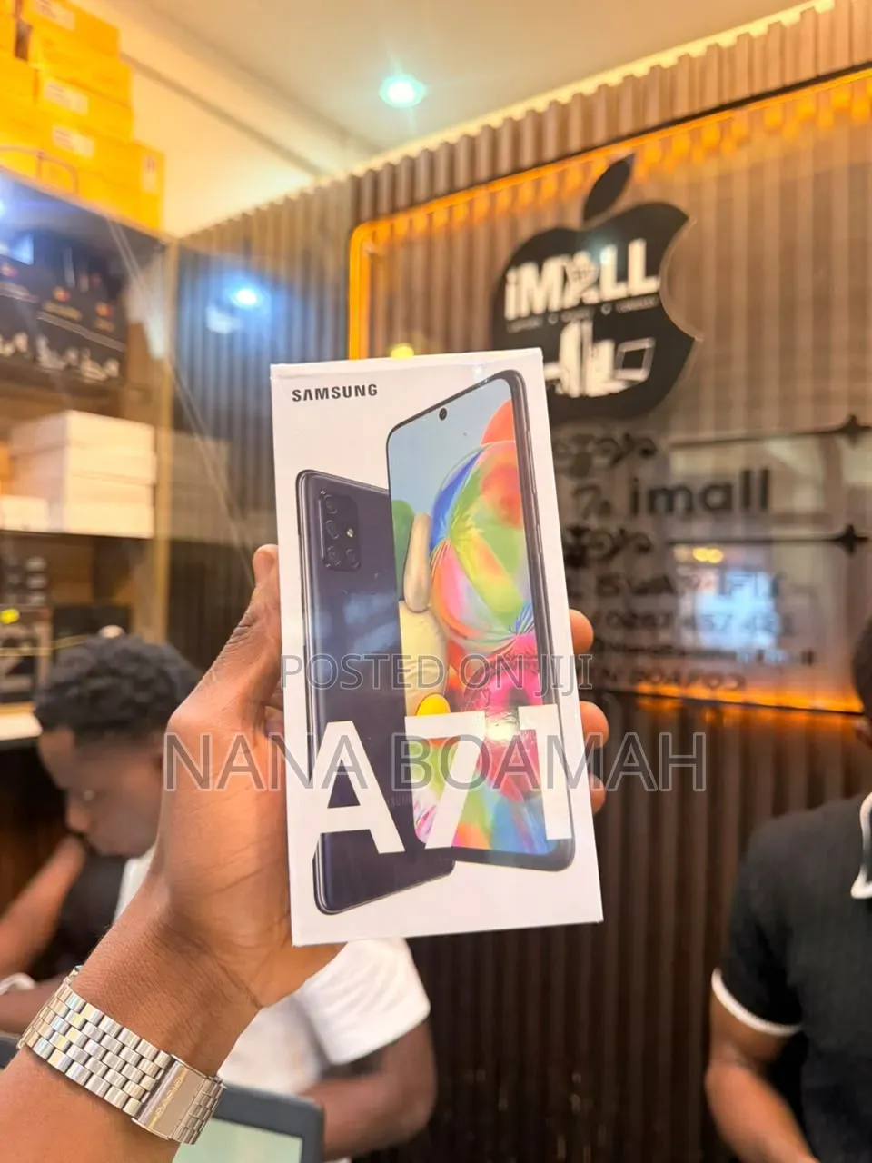 New Samsung Galaxy A71 128 GB Black