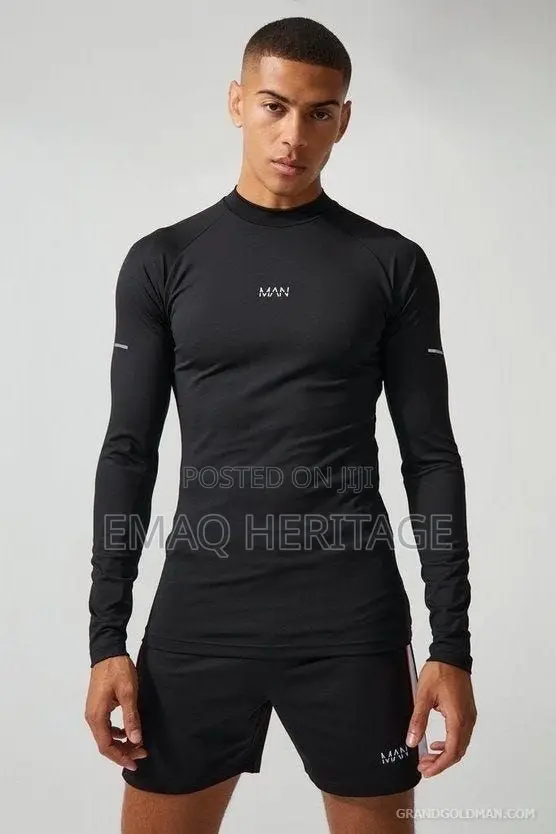 Long Sleeve Compression and Shorts