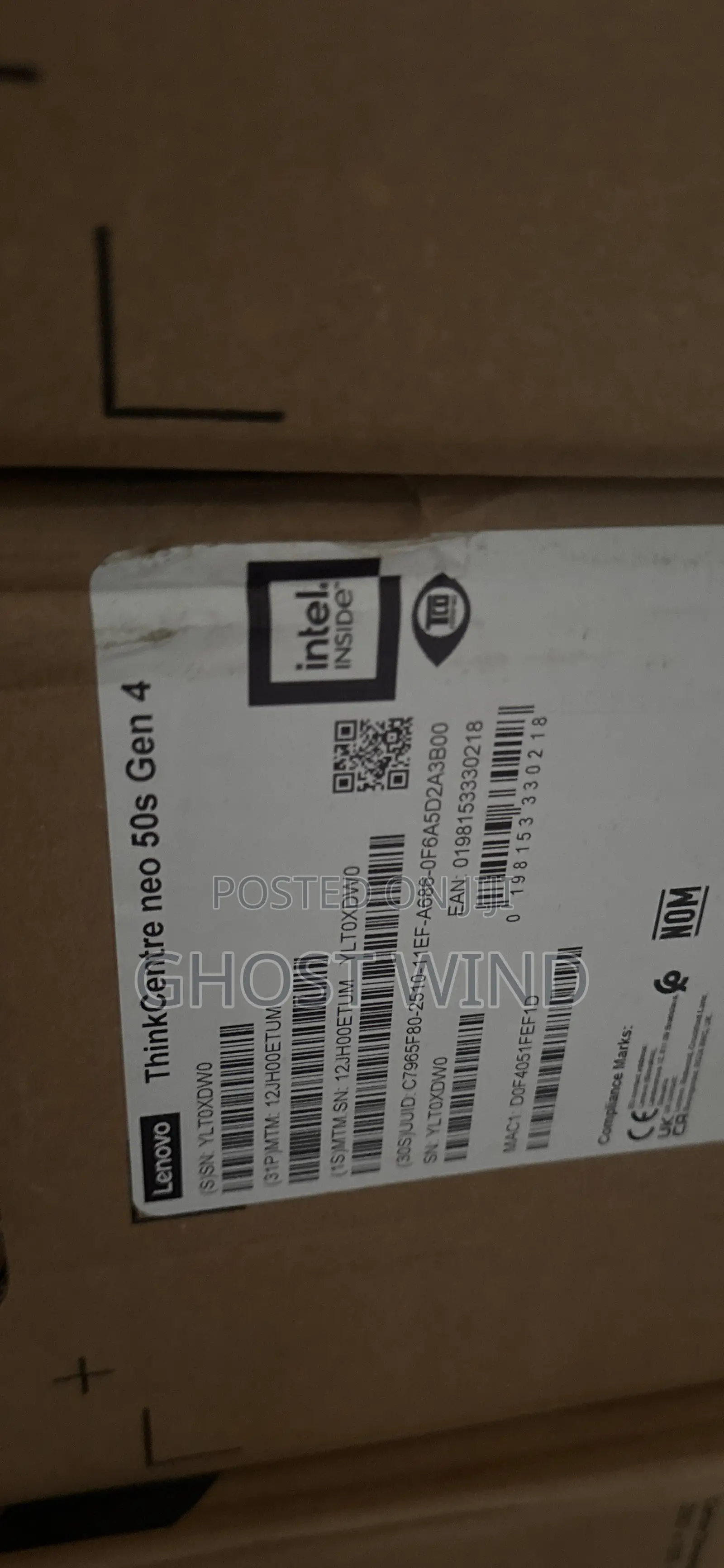 New Lenovo ThinkCentre Neo 50T 8GB Intel Core i5 SSD 250GB