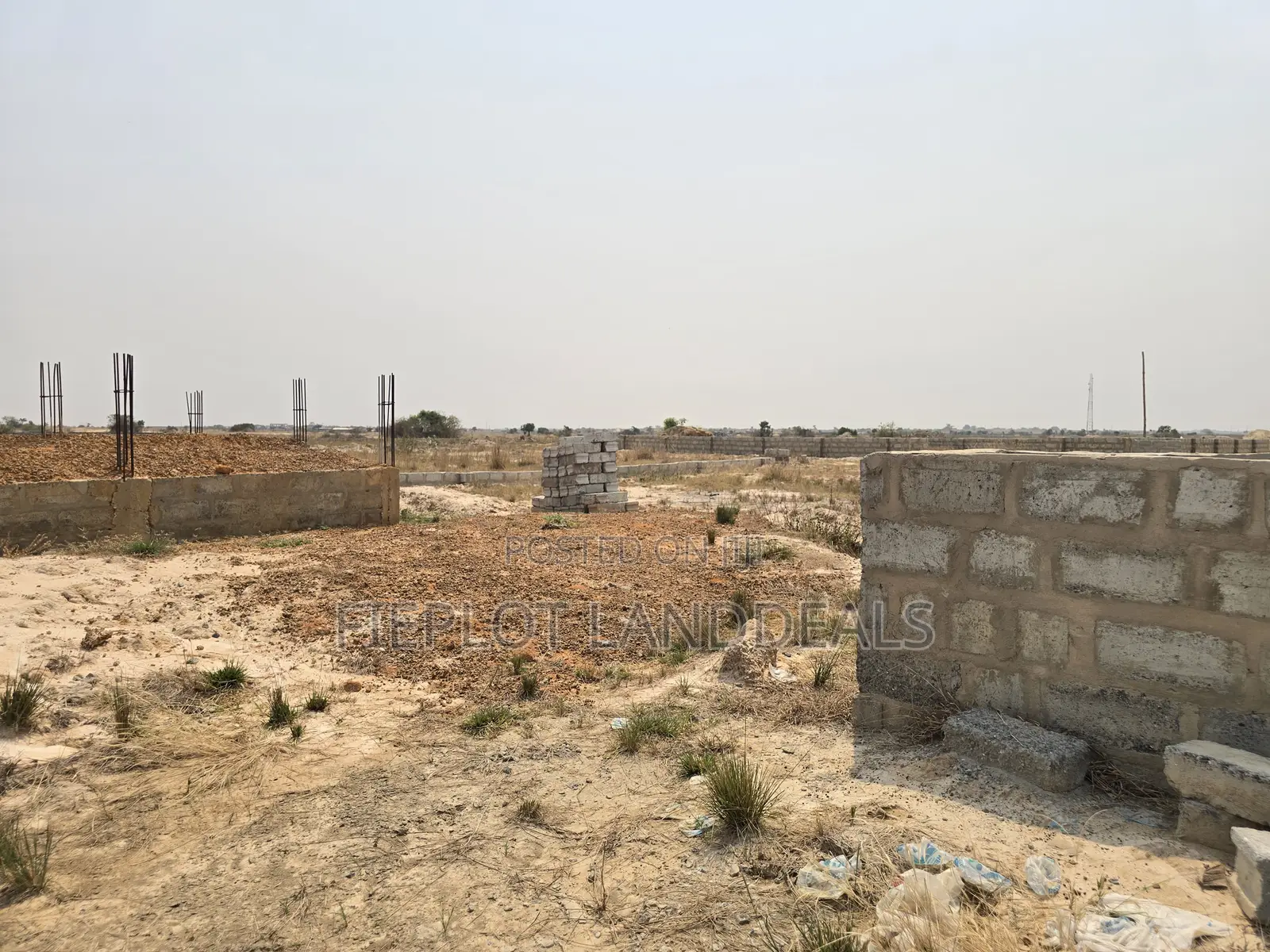 Tsopoli Skyport City Half Plot 70×50ft – GH₵20,000