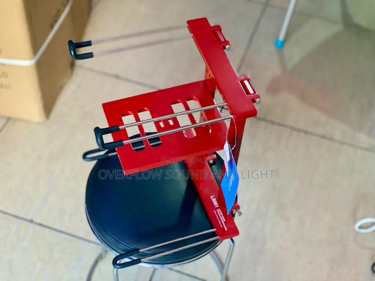 Alctron LS001 Red DJ Laptop Stand