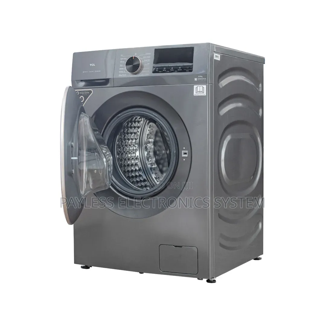 TCL P211flg” Front-Load-Washing-Machine-10.5Kg-P211flg