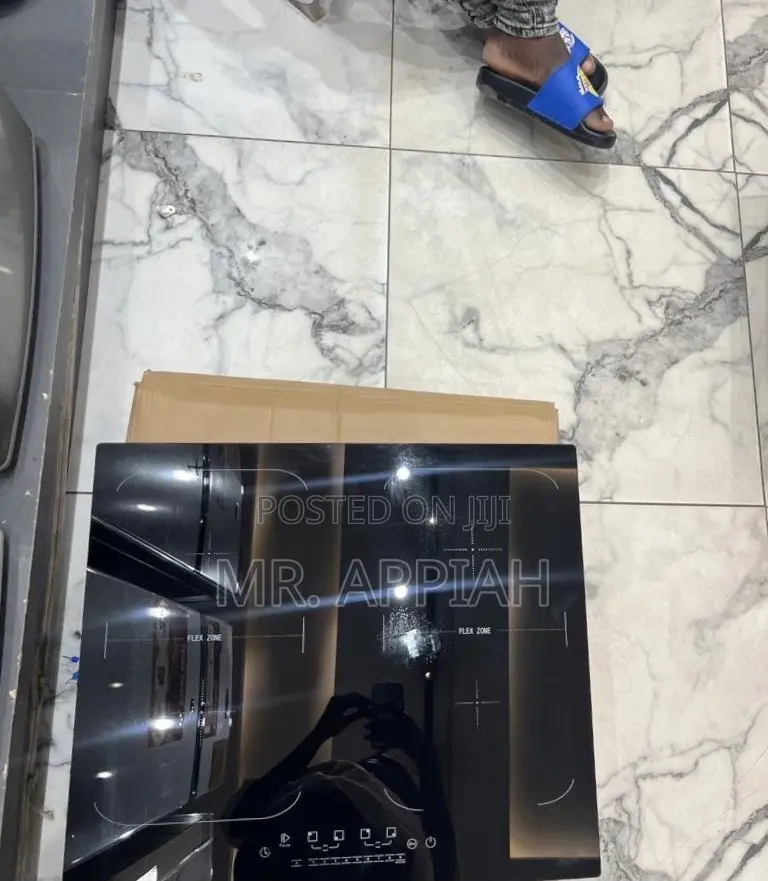 Classic Kenwood 60cm Built in Tempered Glass 4 Electric Hob(Black).
