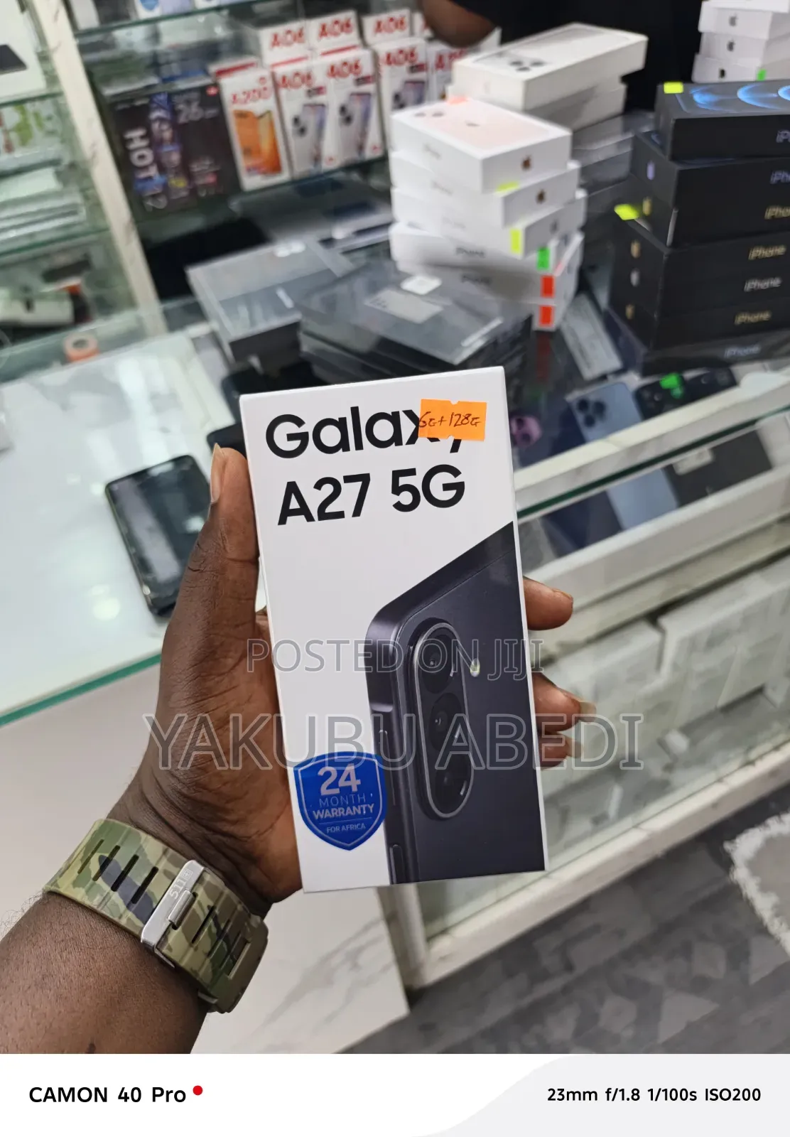 New Samsung Galaxy A27 128 GB Black
