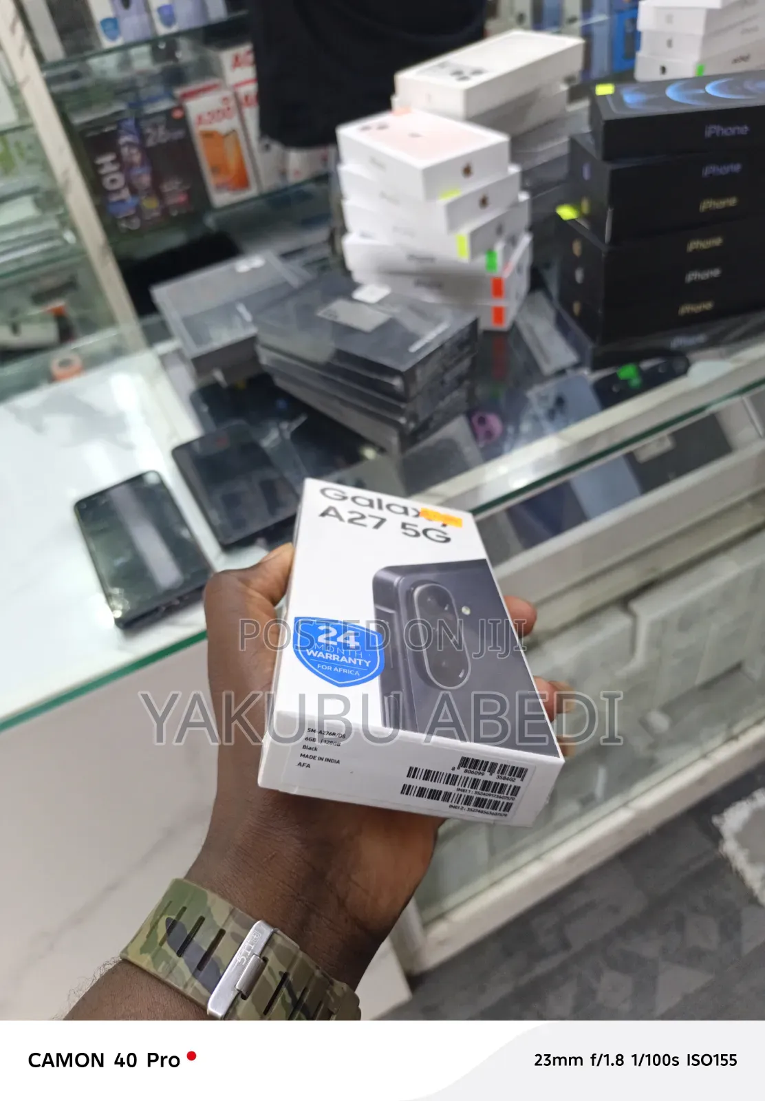 New Samsung Galaxy A27 128 GB Black