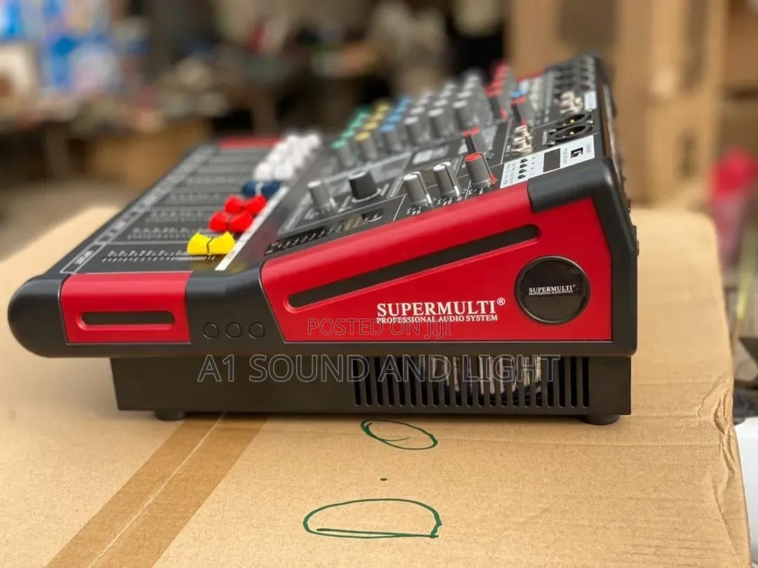 Supermulti PM-400 4-Channelzs Powered Mixer