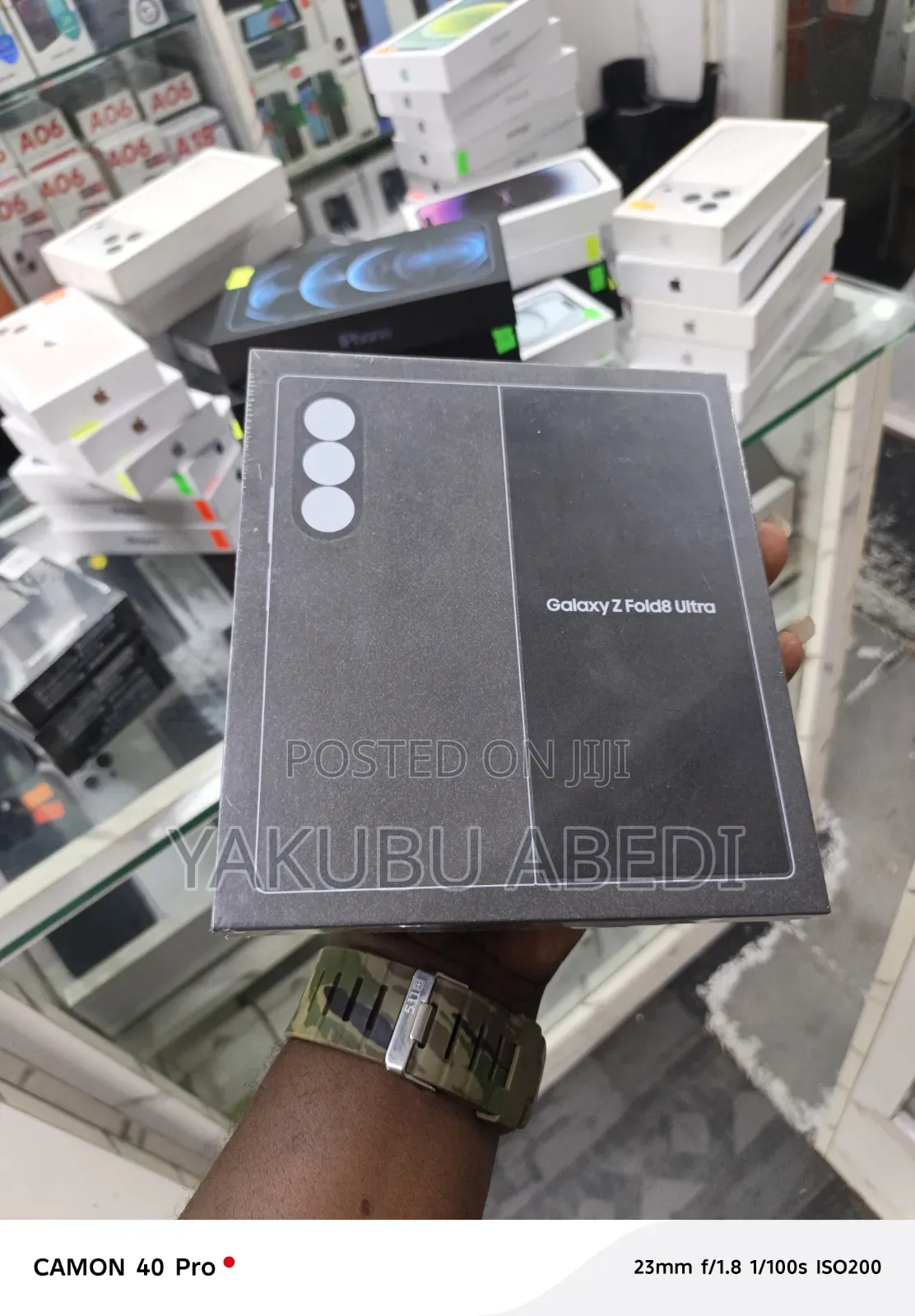 New Samsung Galaxy Z Fold8 Ultra 512 GB Black