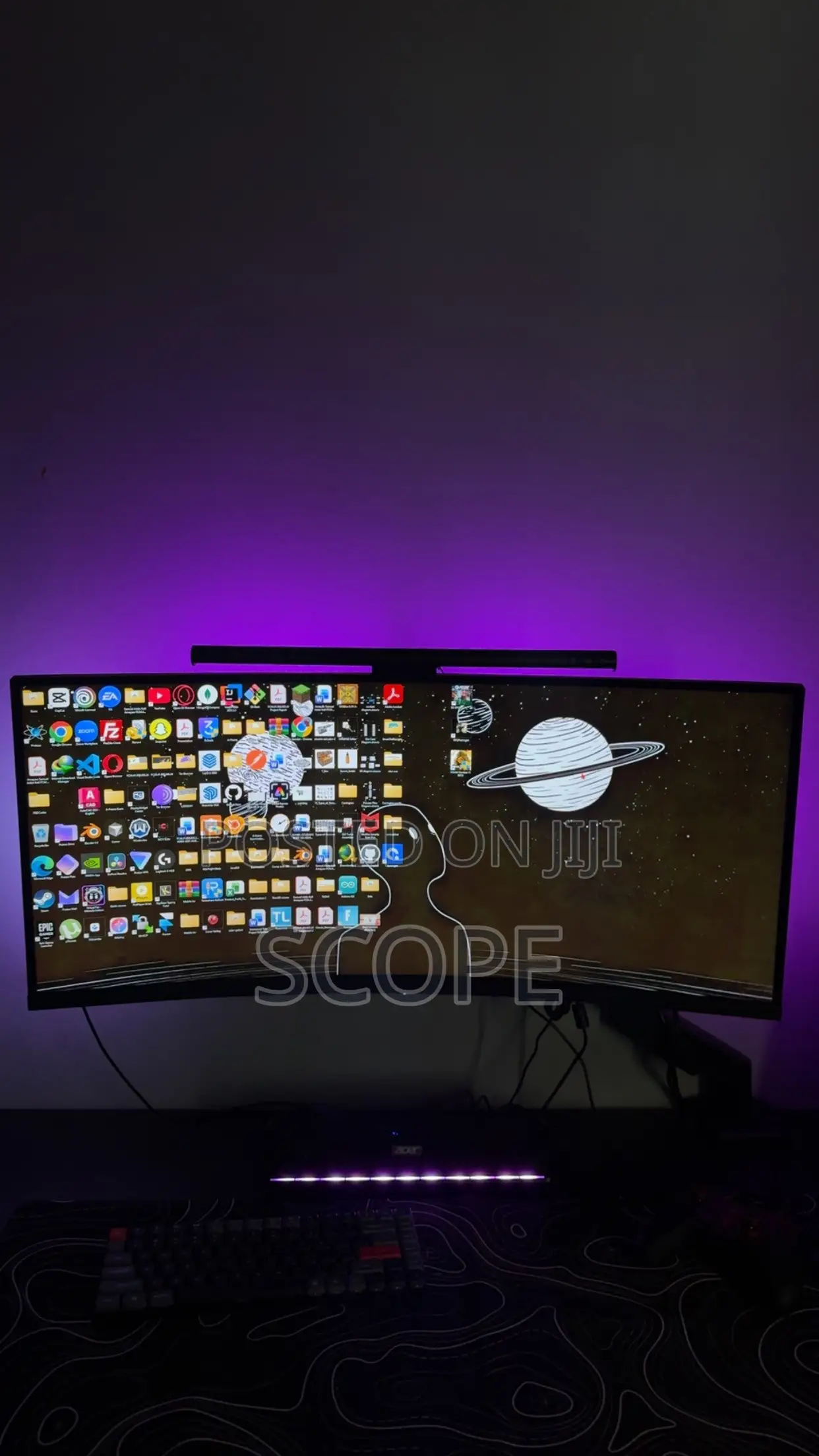 RGB Computer/Monitor LED Sync Light Bar