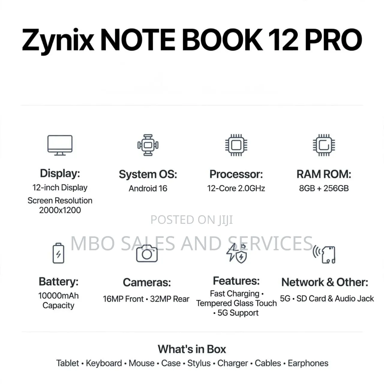 New Tablet 256 GB Gray