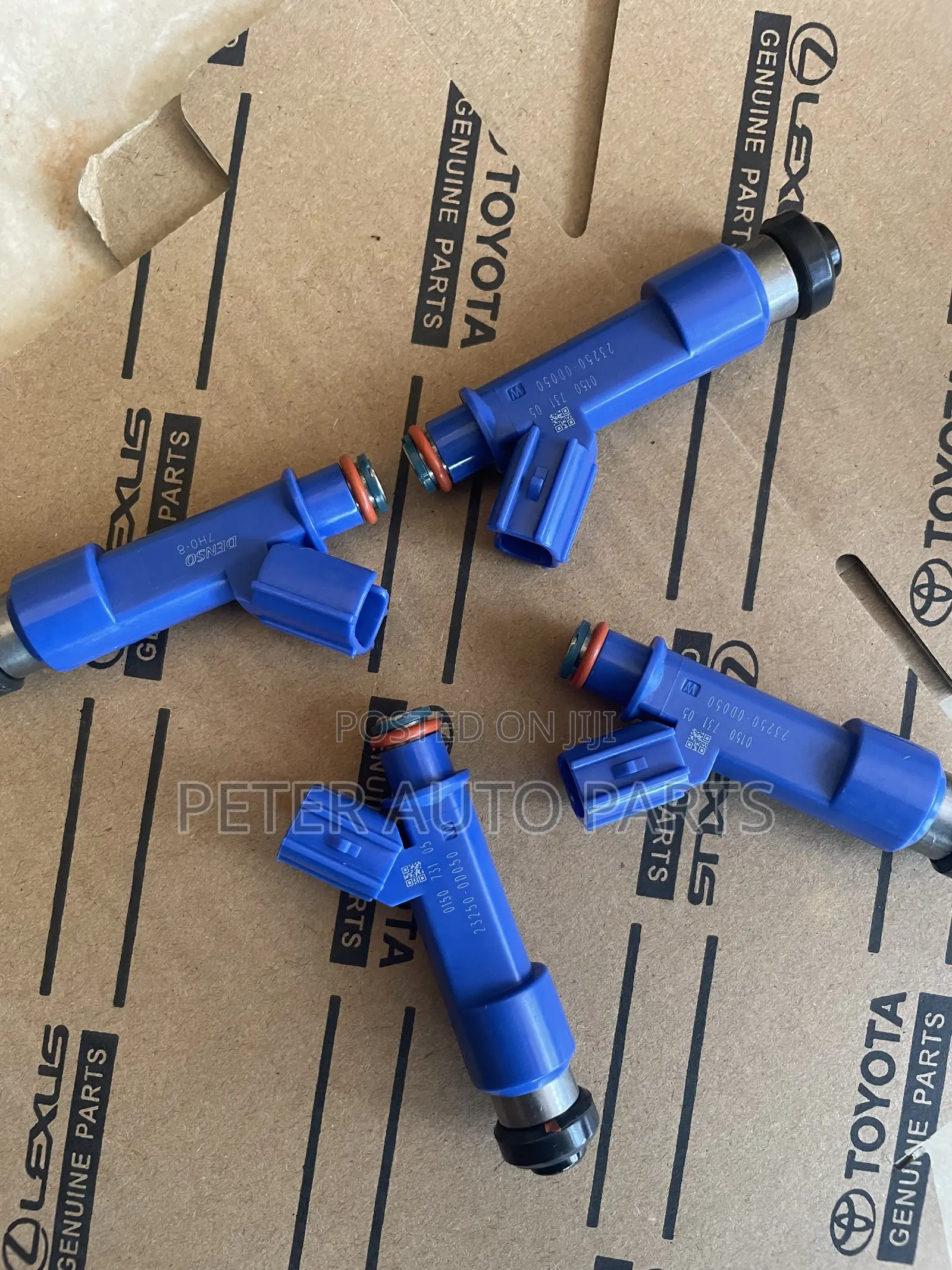 Toyota Matrix 2004-08 Fuel Injectors, 4 Set. Original Japan