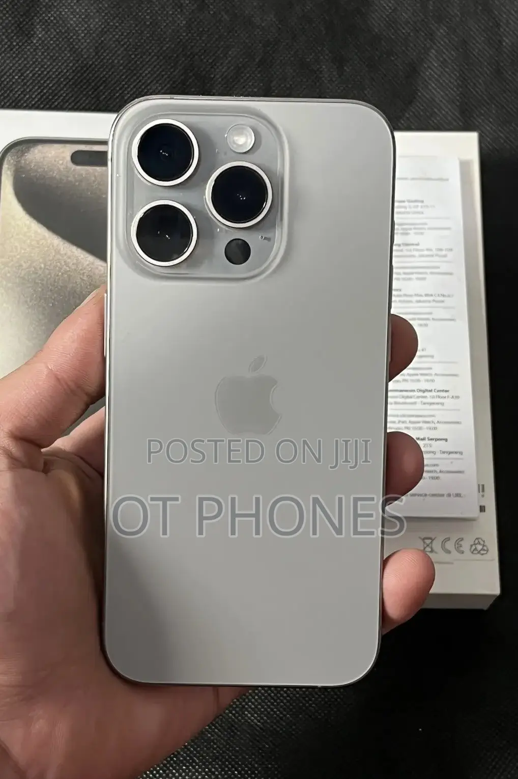 Apple iPhone 15 Pro Max 256 GB Silver