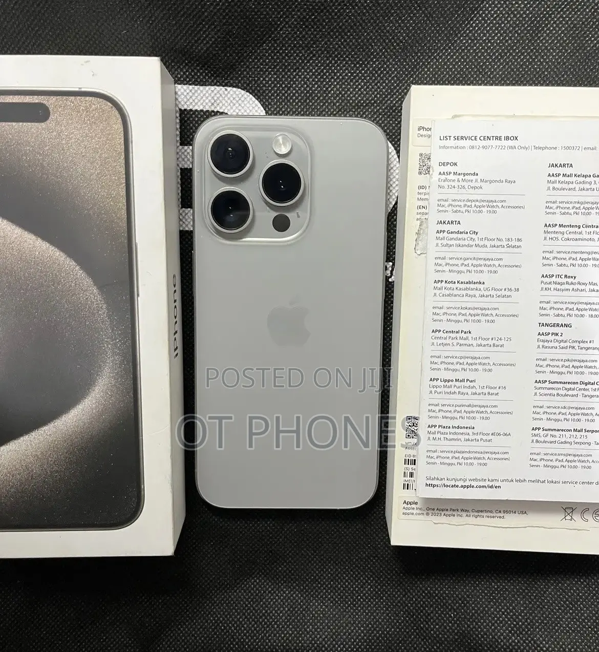 Apple iPhone 15 Pro Max 256 GB Silver
