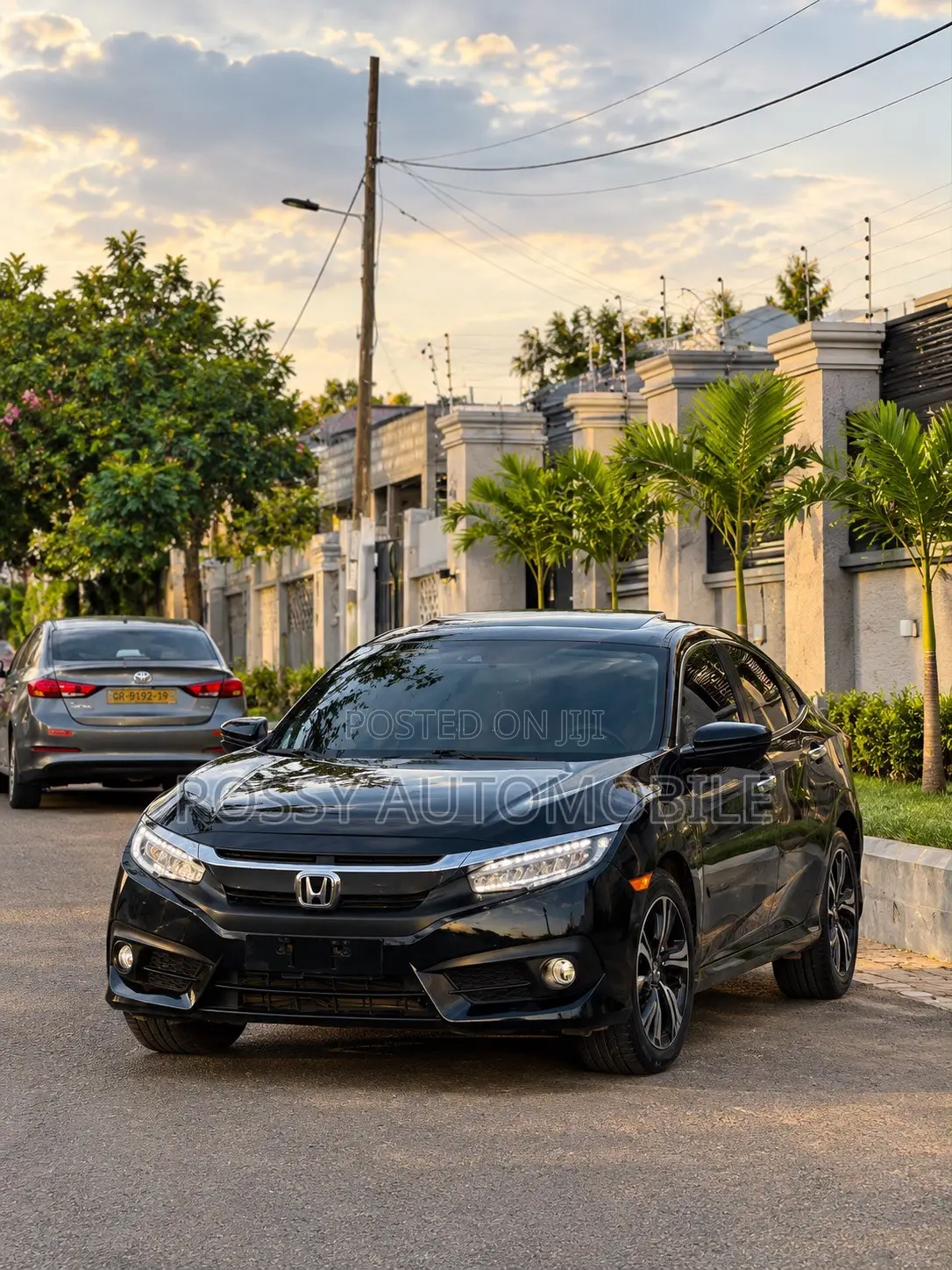 Honda Civic Touring 4dr Sedan (1.5L 4cyl) 2017 Black