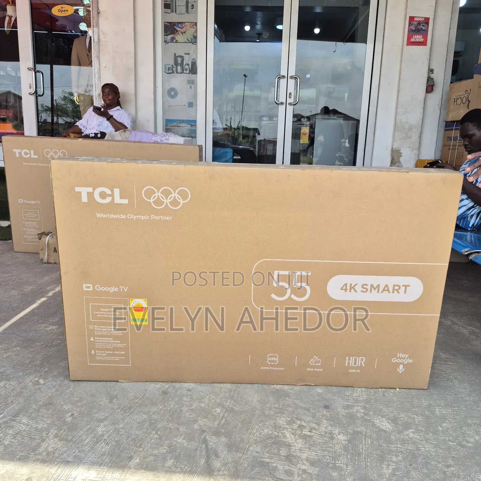 Smart TCL 55 Android TV Uhd Available for Sale Brand New