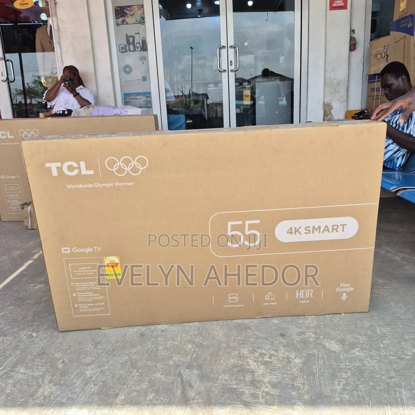Smart TCL 55 Android TV Uhd Available for Sale Brand New