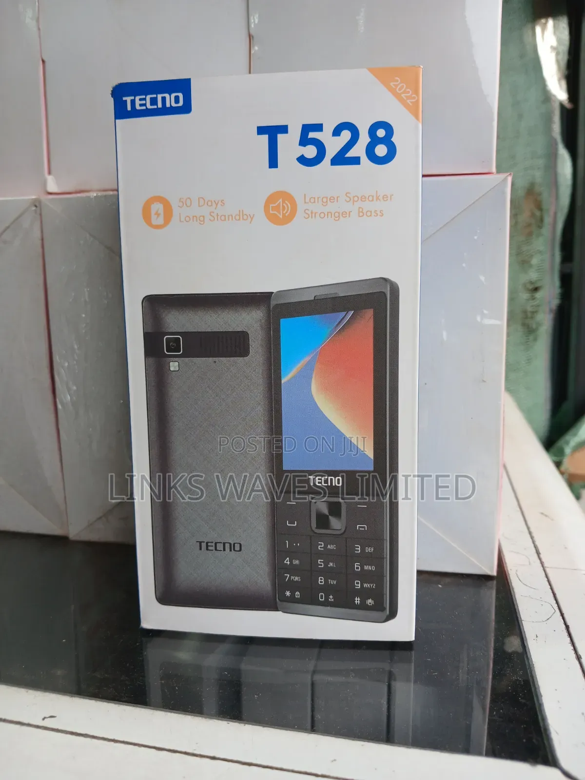 New Tecno T528 Black