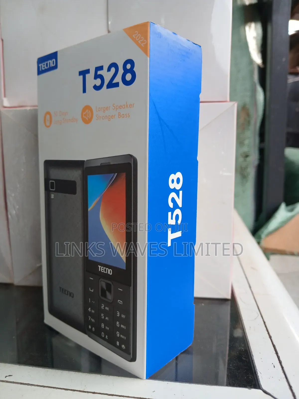 New Tecno T528 Black