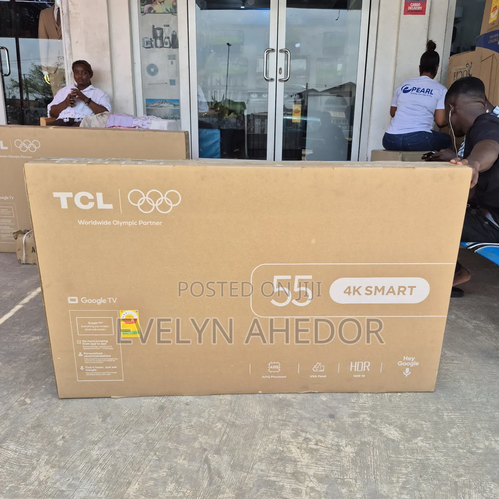 Quality Picture View of TCL 55 Inches Smart Android TV Uhd Availa