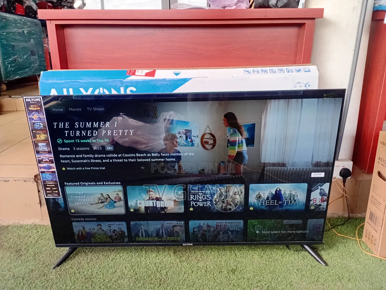 Ailyons 50” Smart LED TV – Attractive Design, Amazing Viewing 50 TVS