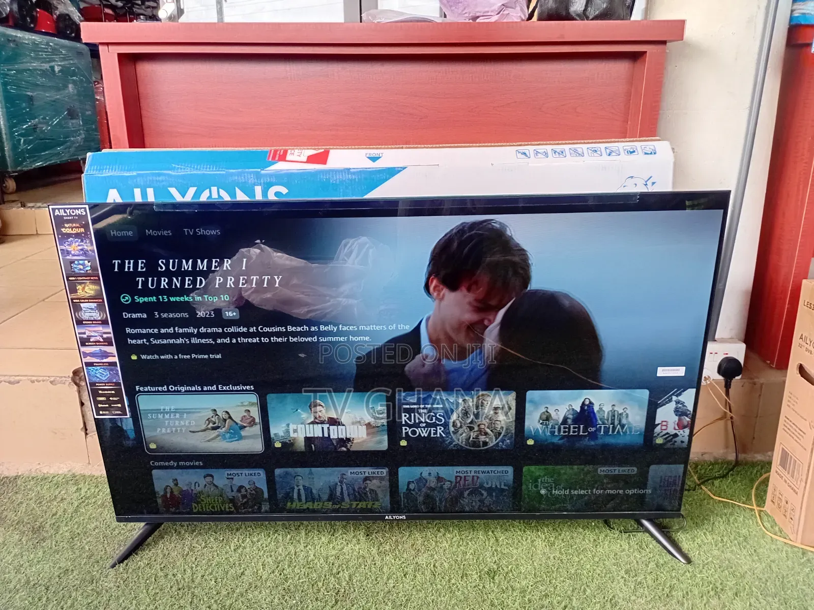 Ailyons 50” Smart LED TV – Attractive Design, Amazing Viewing 50 TVS