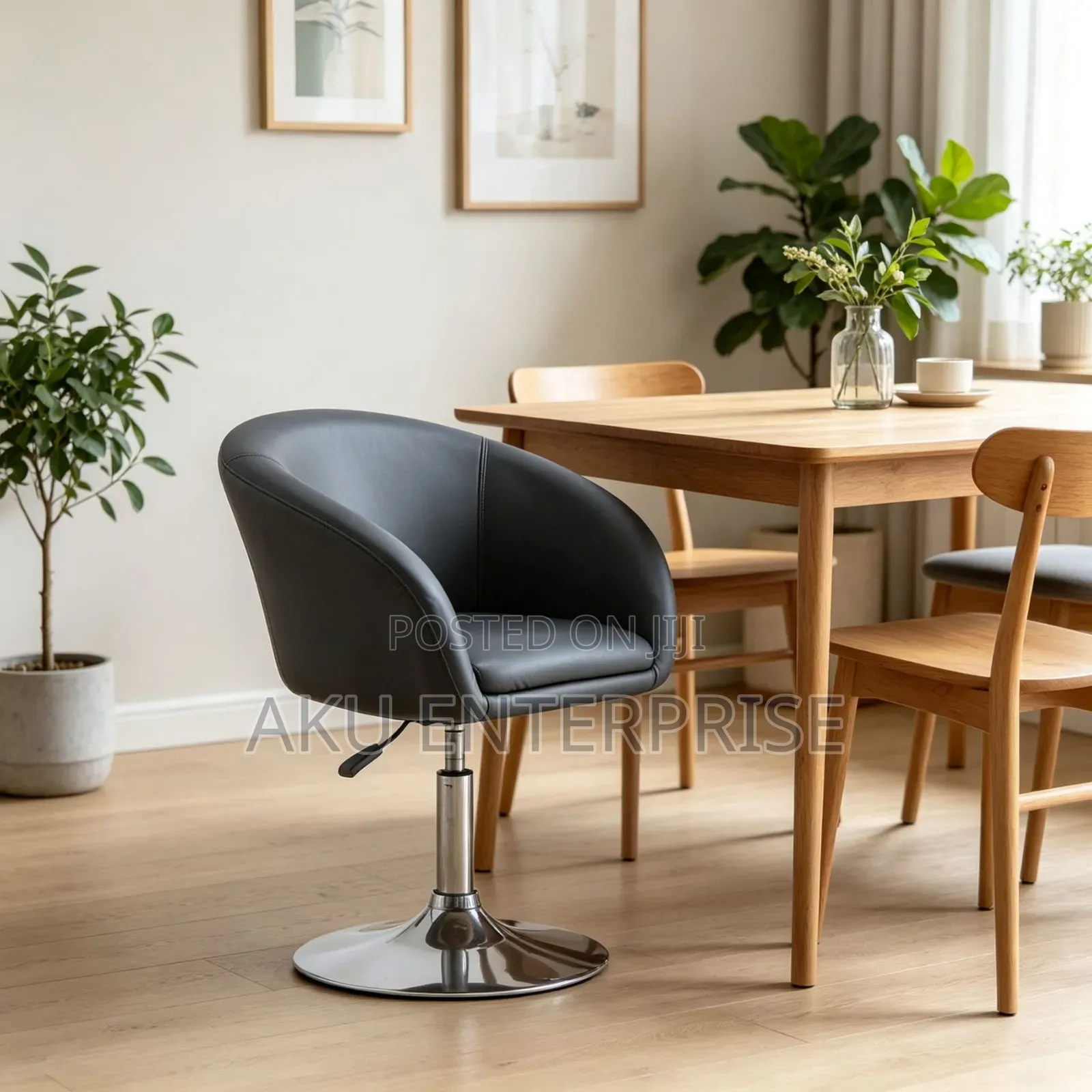 Restaurant Bar Saloon Leather Chair