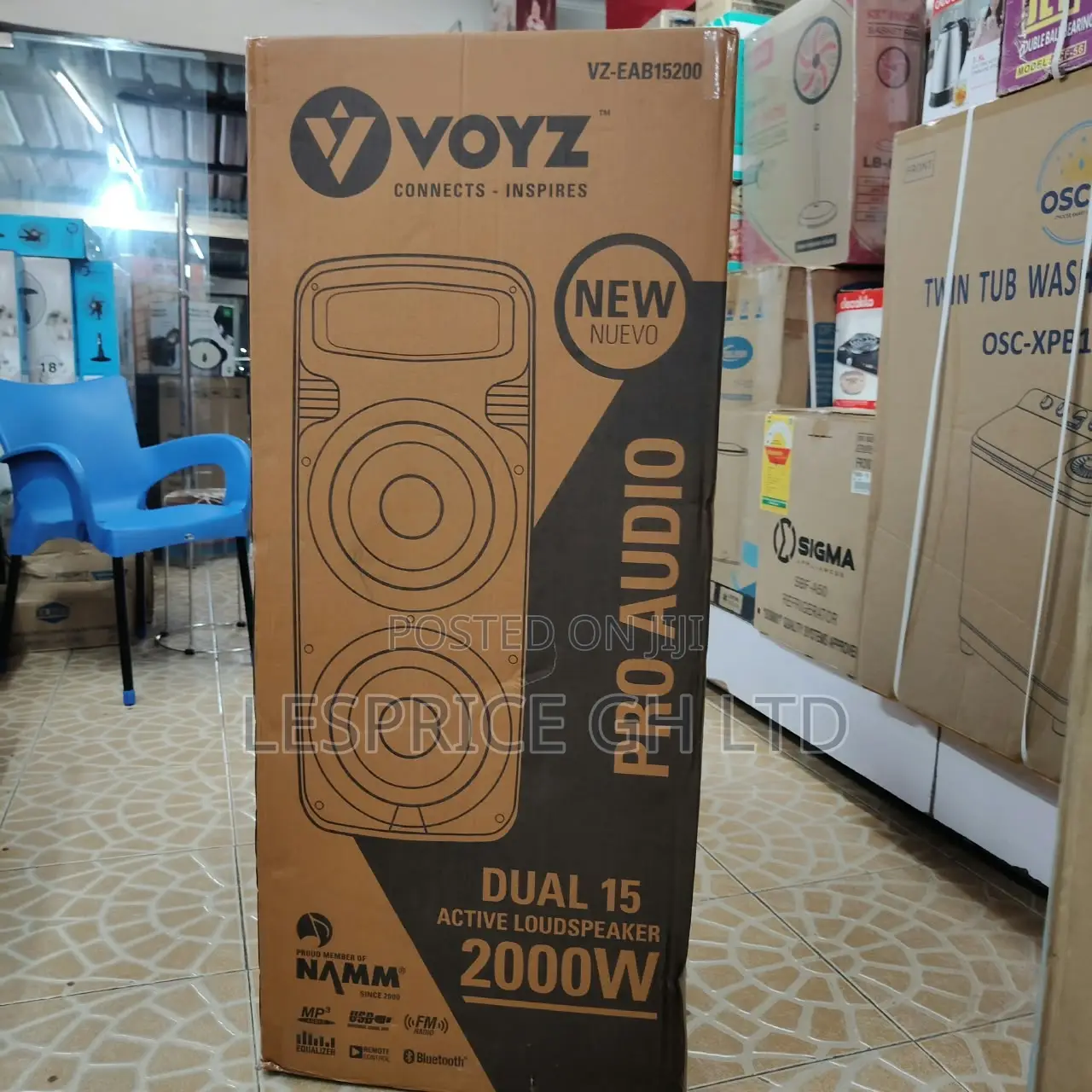 Get Great Quality 2000W Voyz Bluetooth Speaker at an Amazing Price
