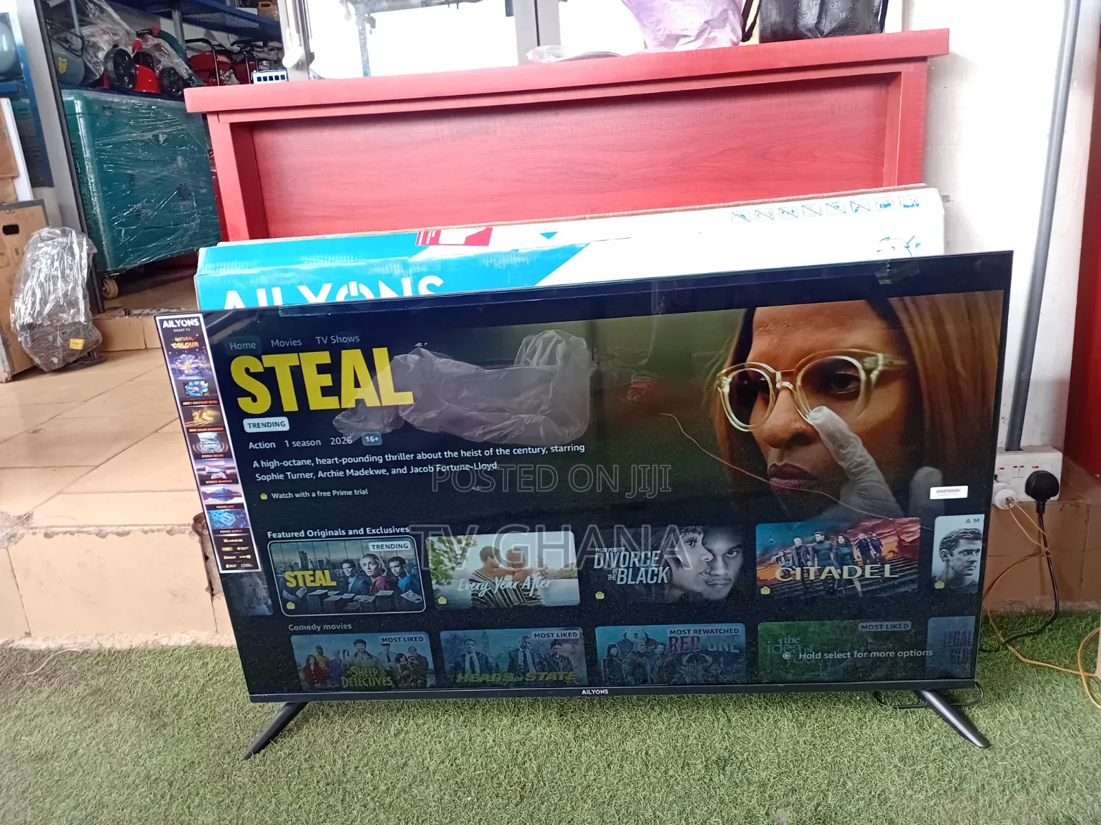 Ailyons 50 Inch Smart TV – Big Screen, Crystal Clear 50 Inches