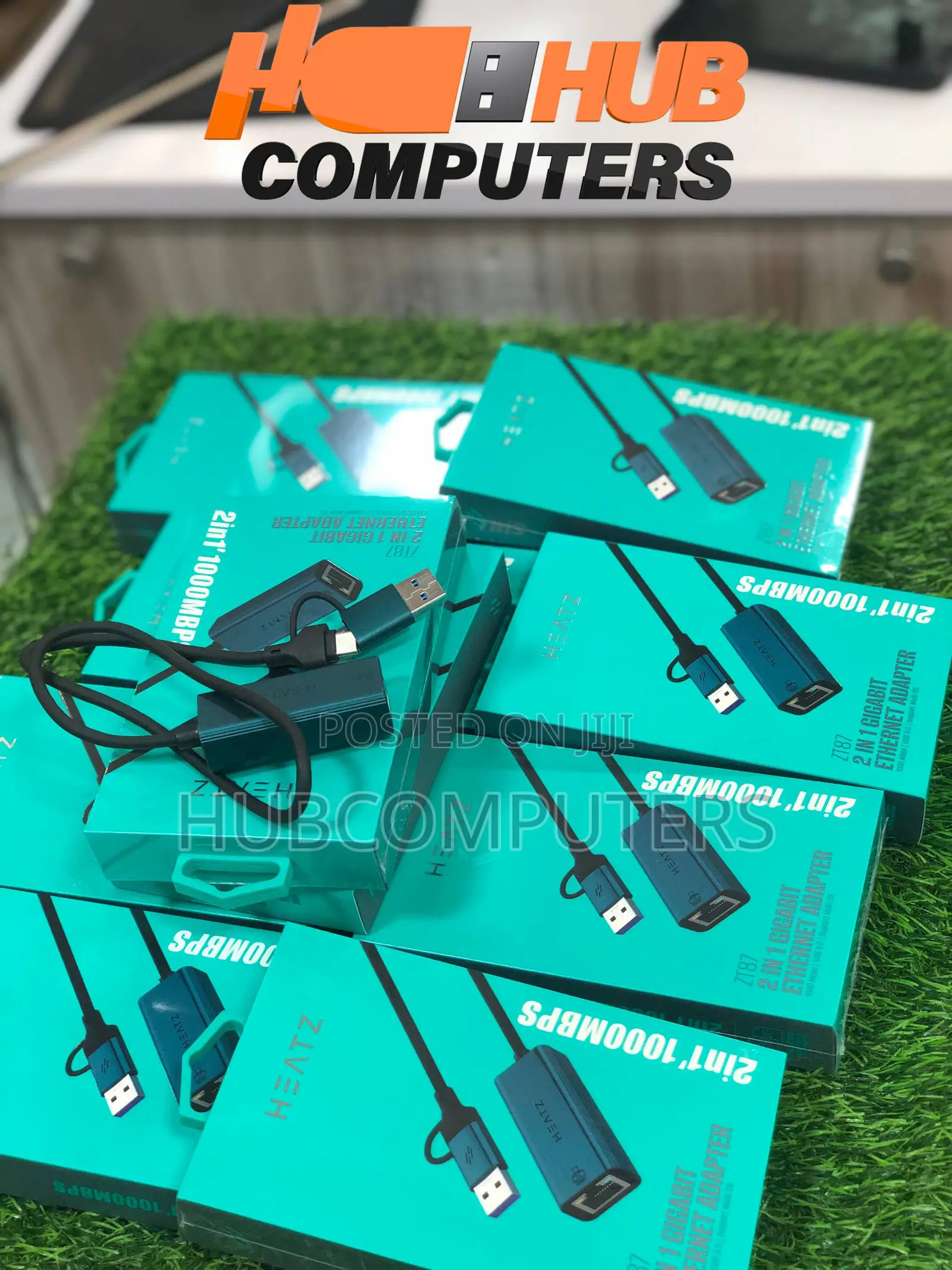 Heatz ZT56 2 in 1 RJ45 3.0 Adapter