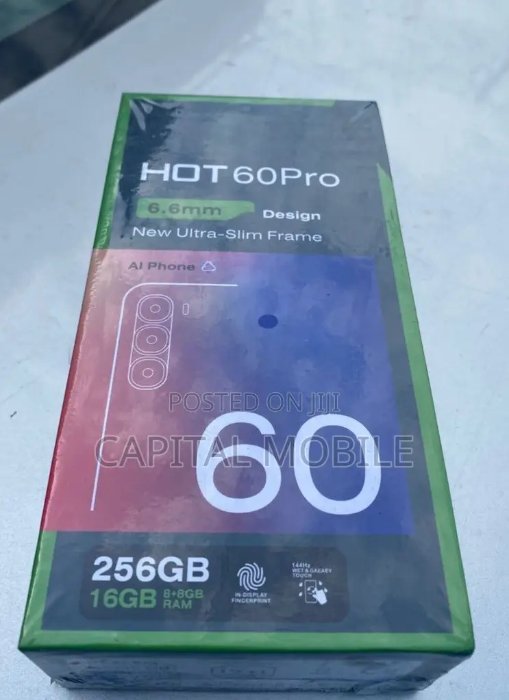 New Infinix Hot 60 Pro 256 GB Blue