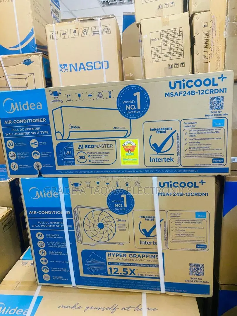 Split-Type Inverter Media 1.5hp Air Conditioner
