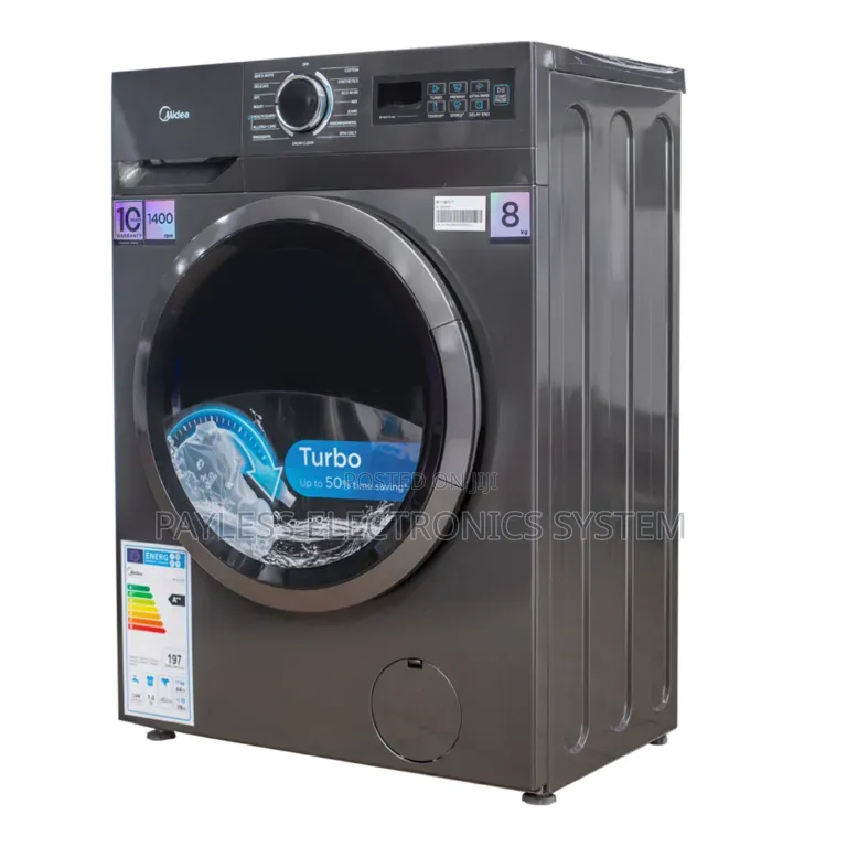 Midea 8 KG Front Load Washing Machine (MF110W80B/T)