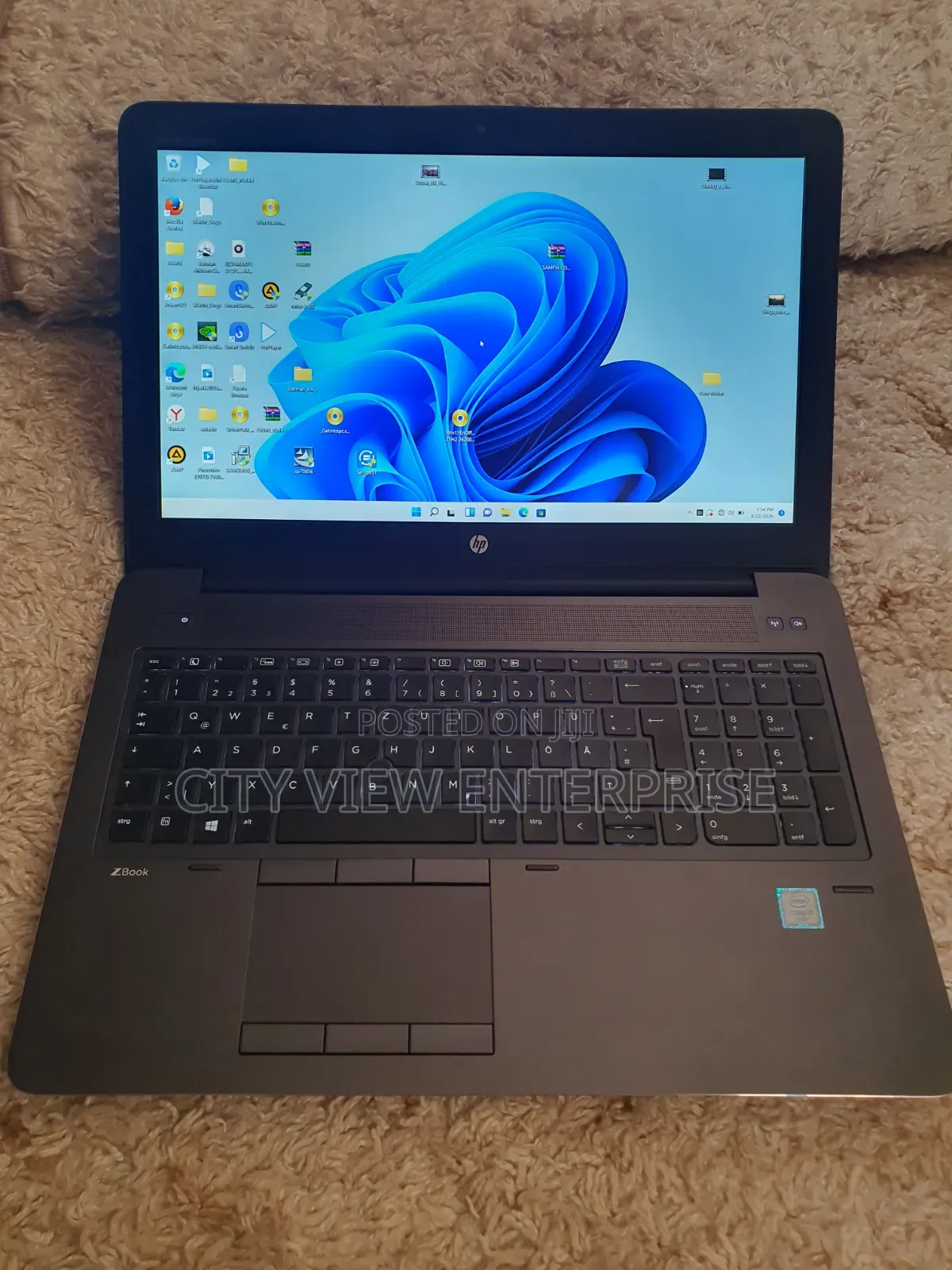 Laptop HP ZBook 15 G3 16GB Intel Core i7 SSD 512GB
